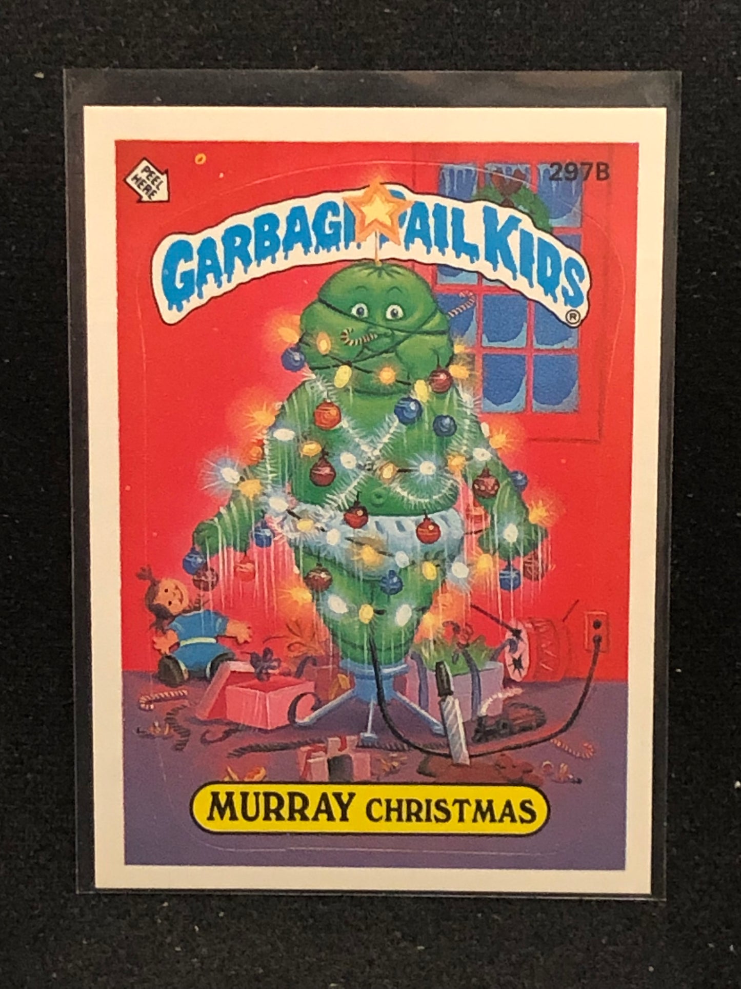 Garbage Pail Kids Original Series 8 (os8) 297b Murray Christmas