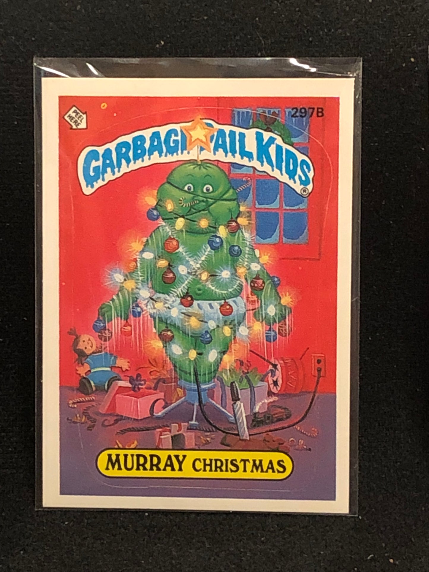 Garbage Pail Kids Original Series 8 (os8) 297b Murray Christmas