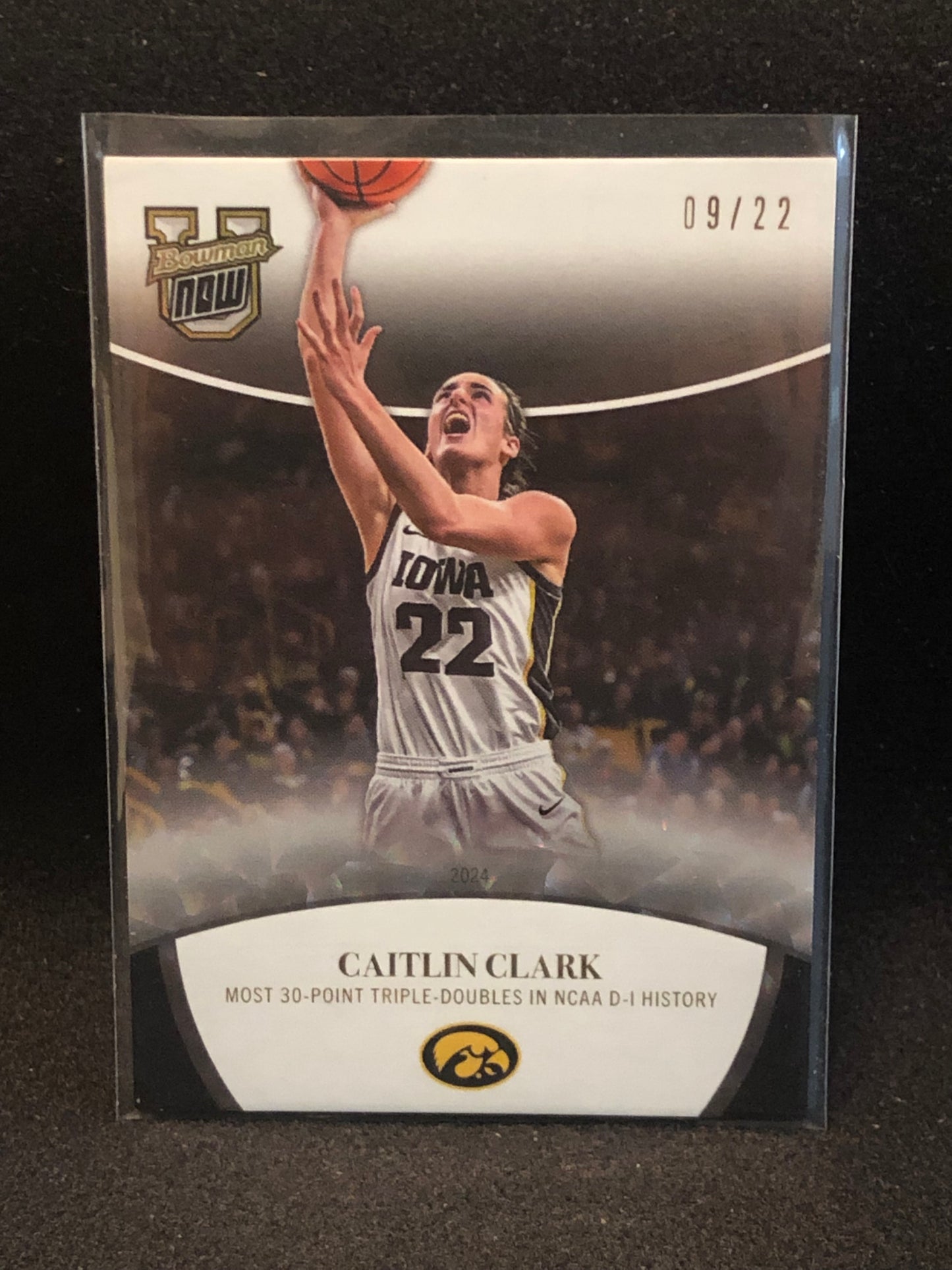 2023-2024 Bowman U NOW Caitlin Clark Collegiate Campaign U-PICK Singles