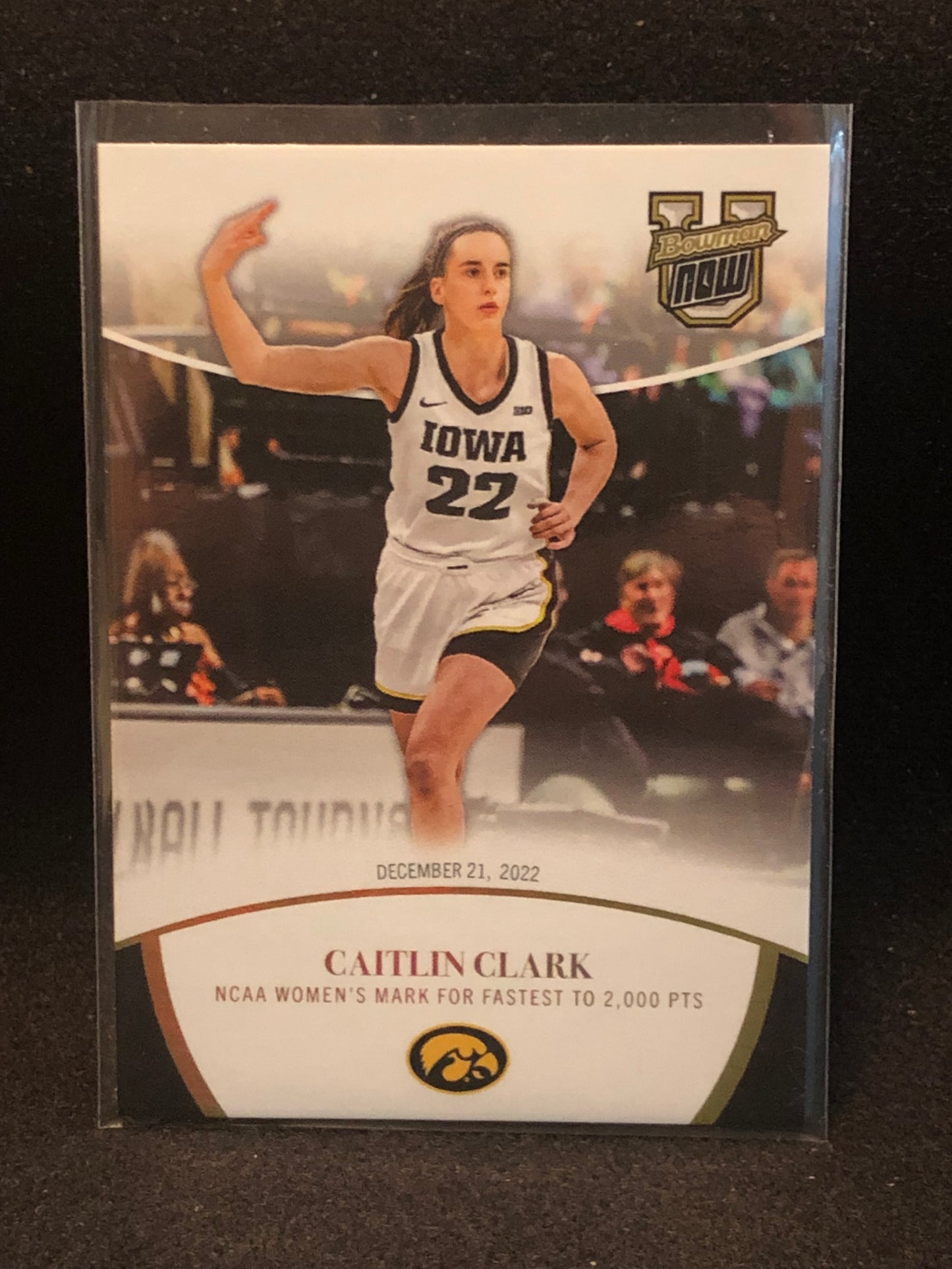 2023-2024 Bowman U NOW Caitlin Clark Collegiate Campaign U-PICK Singles