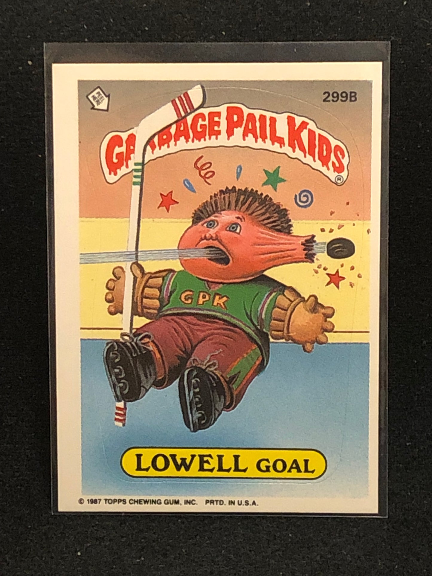 Garbage Pail Kids Original Series 8 (os8) 299b Lowell Goal