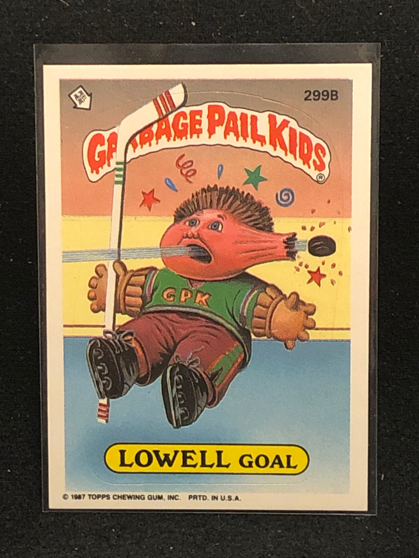 Garbage Pail Kids Original Series 8 (os8) 299b Lowell Goal