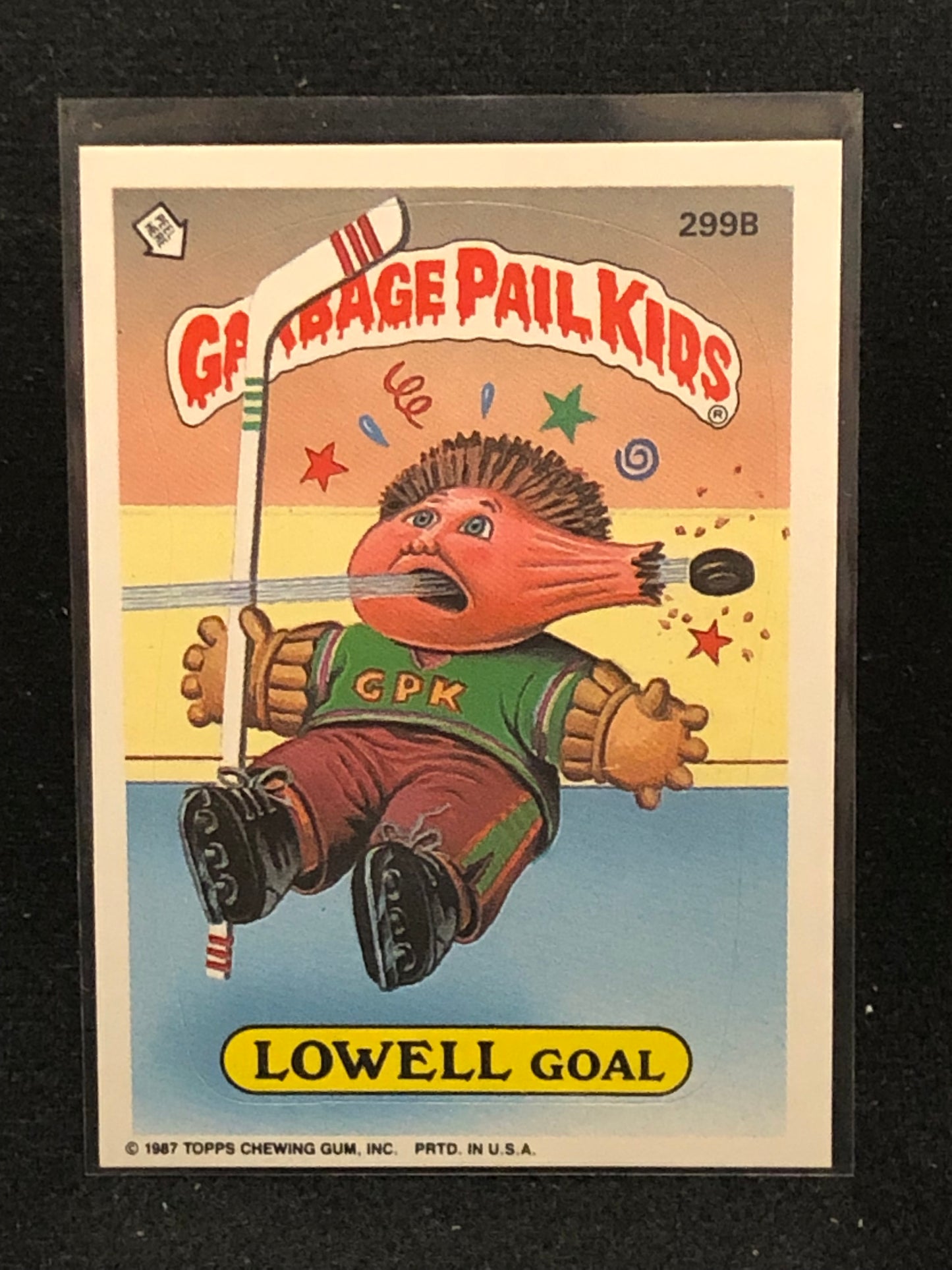 Garbage Pail Kids Original Series 8 (os8) 299b Lowell Goal