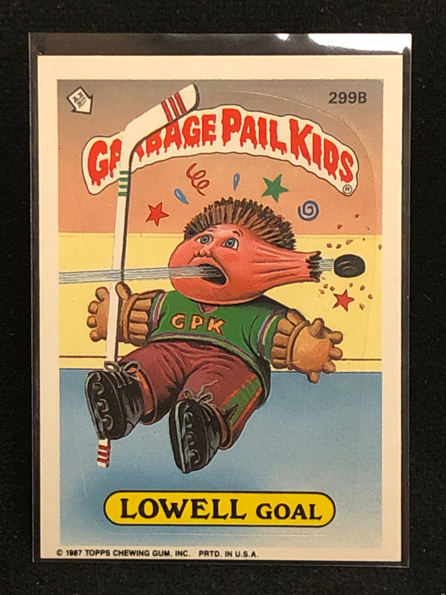 Garbage Pail Kids Original Series 8 (os8) 299b Lowell Goal