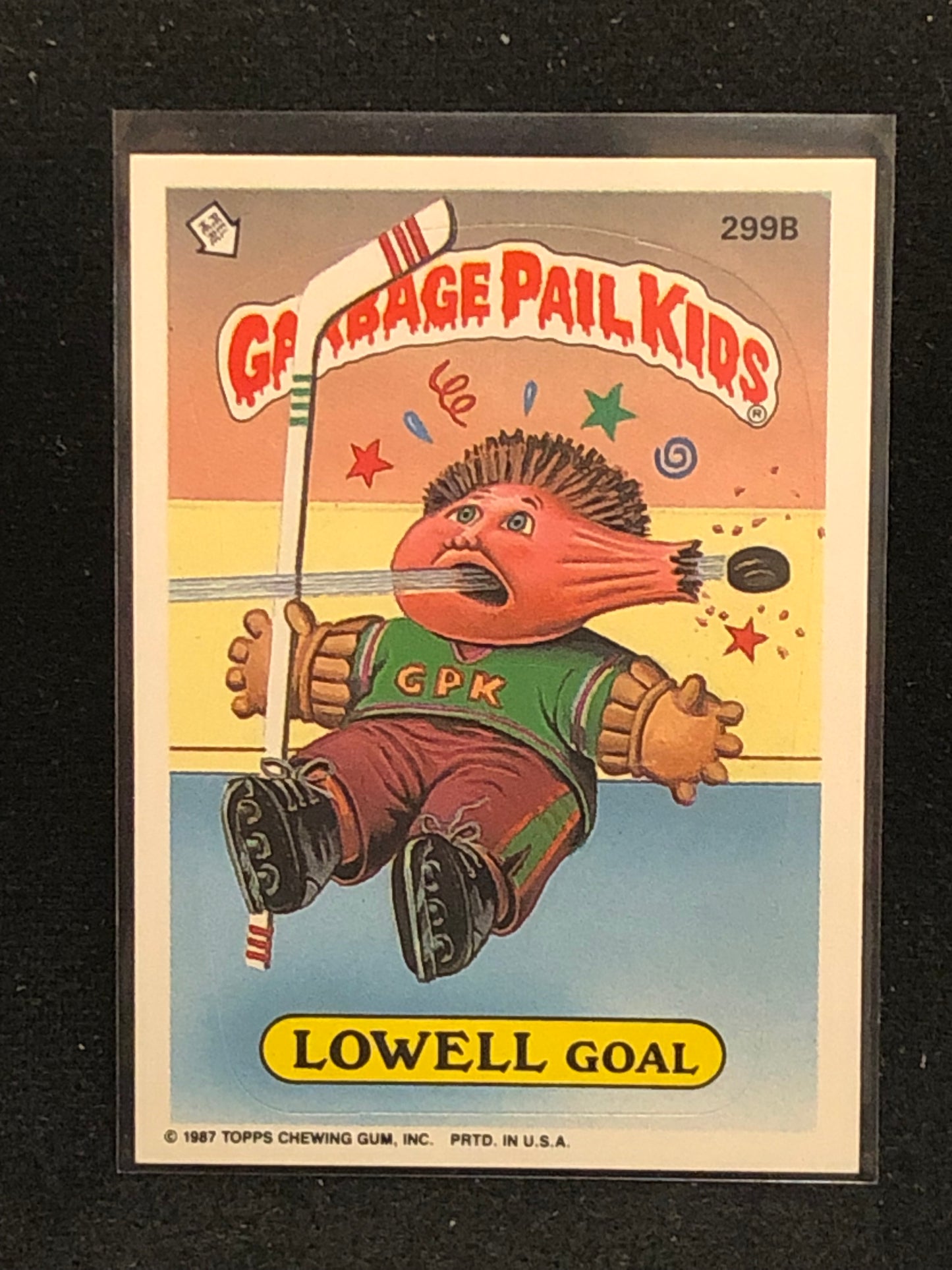 Garbage Pail Kids Original Series 8 (os8) 299b Lowell Goal