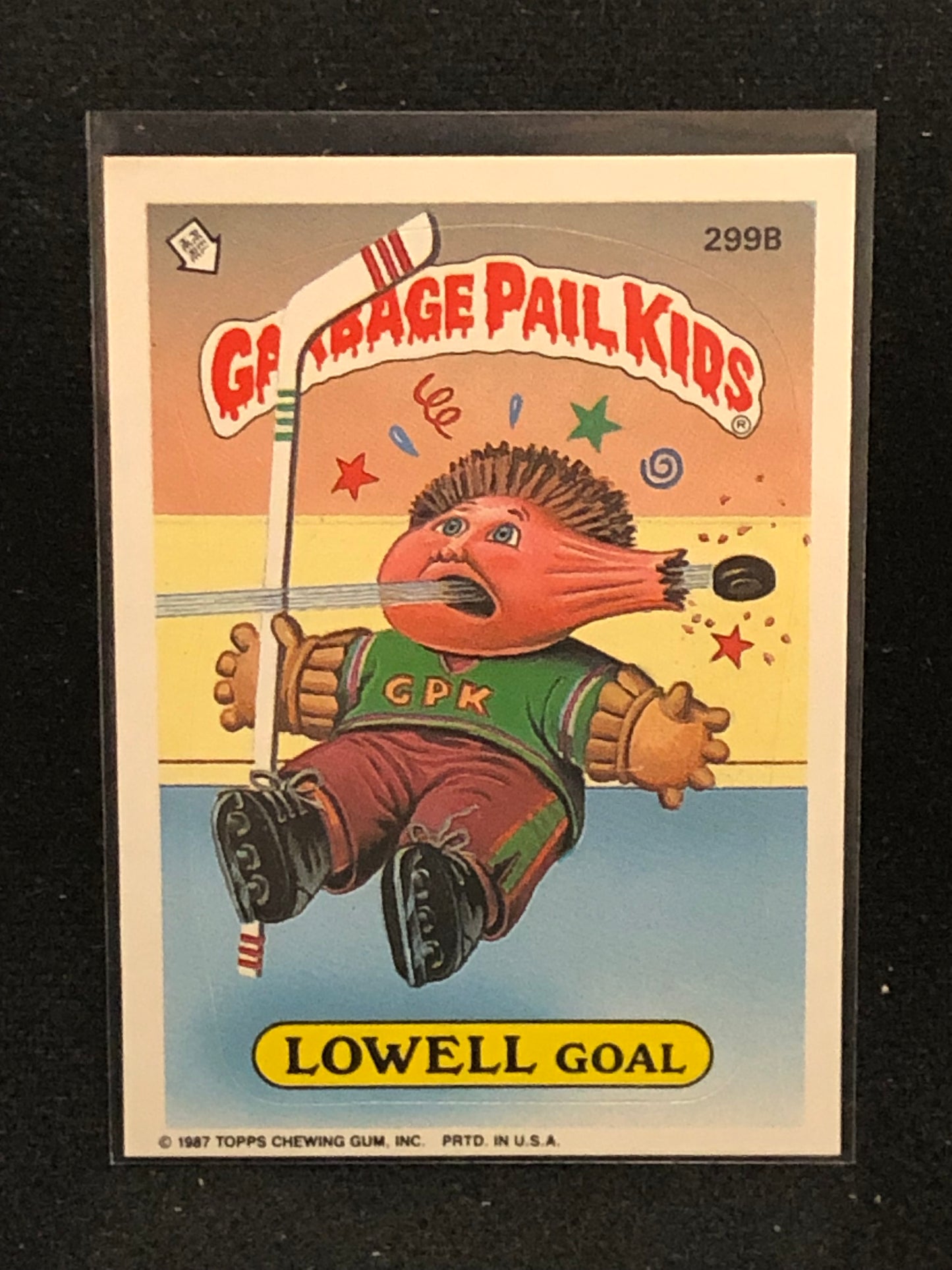 Garbage Pail Kids Original Series 8 (os8) 299b Lowell Goal