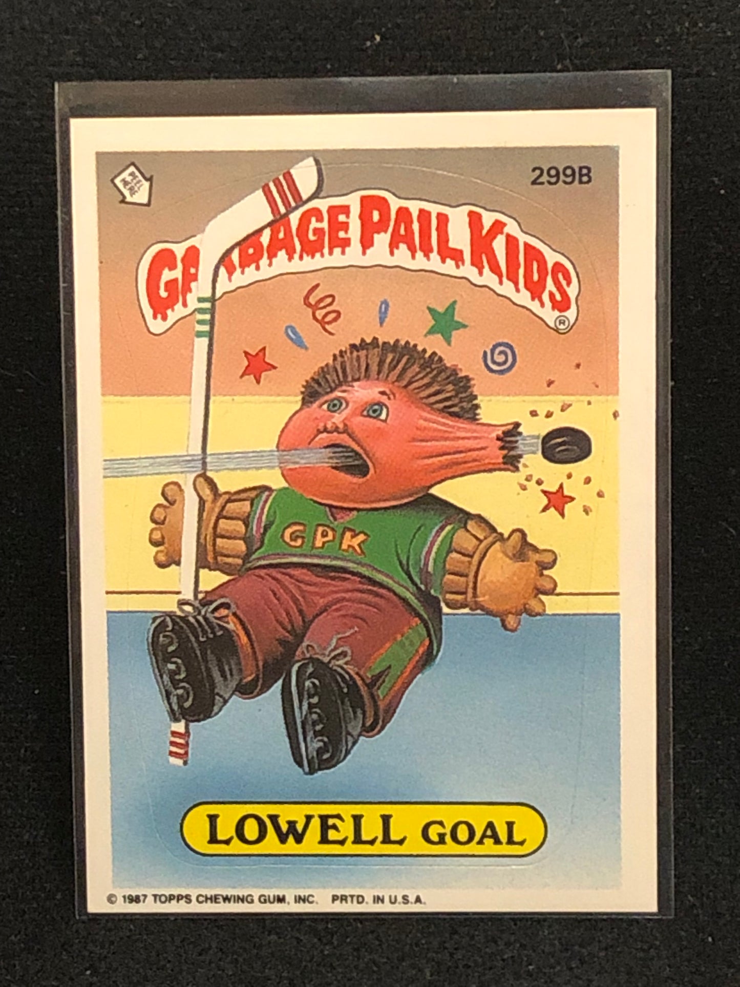 Garbage Pail Kids Original Series 8 (os8) 299b Lowell Goal