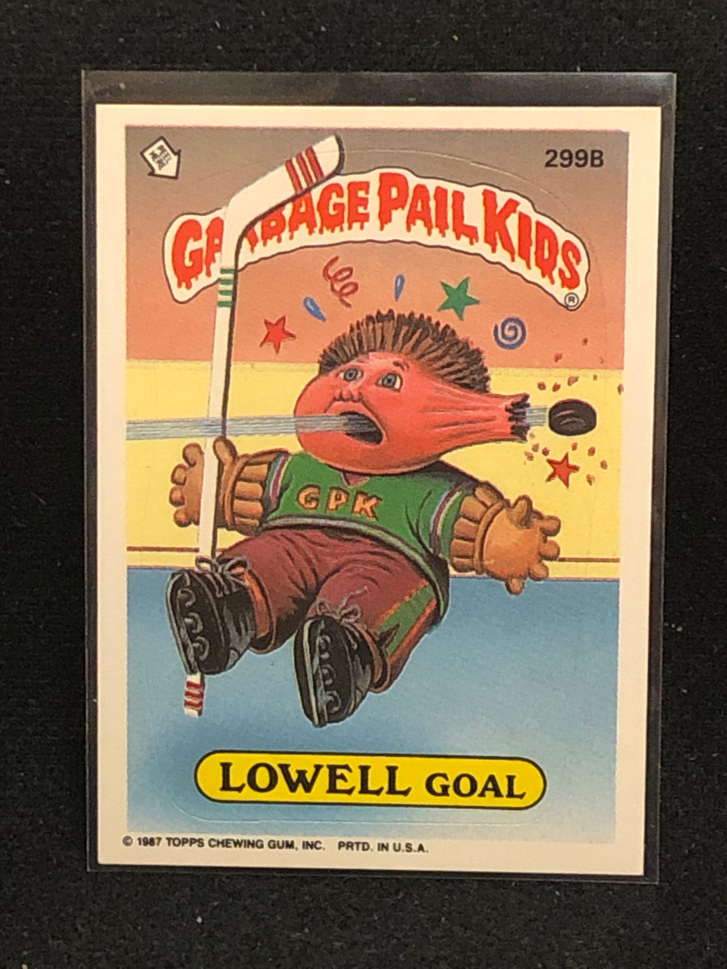 Garbage Pail Kids Original Series 8 (os8) 299b Lowell Goal