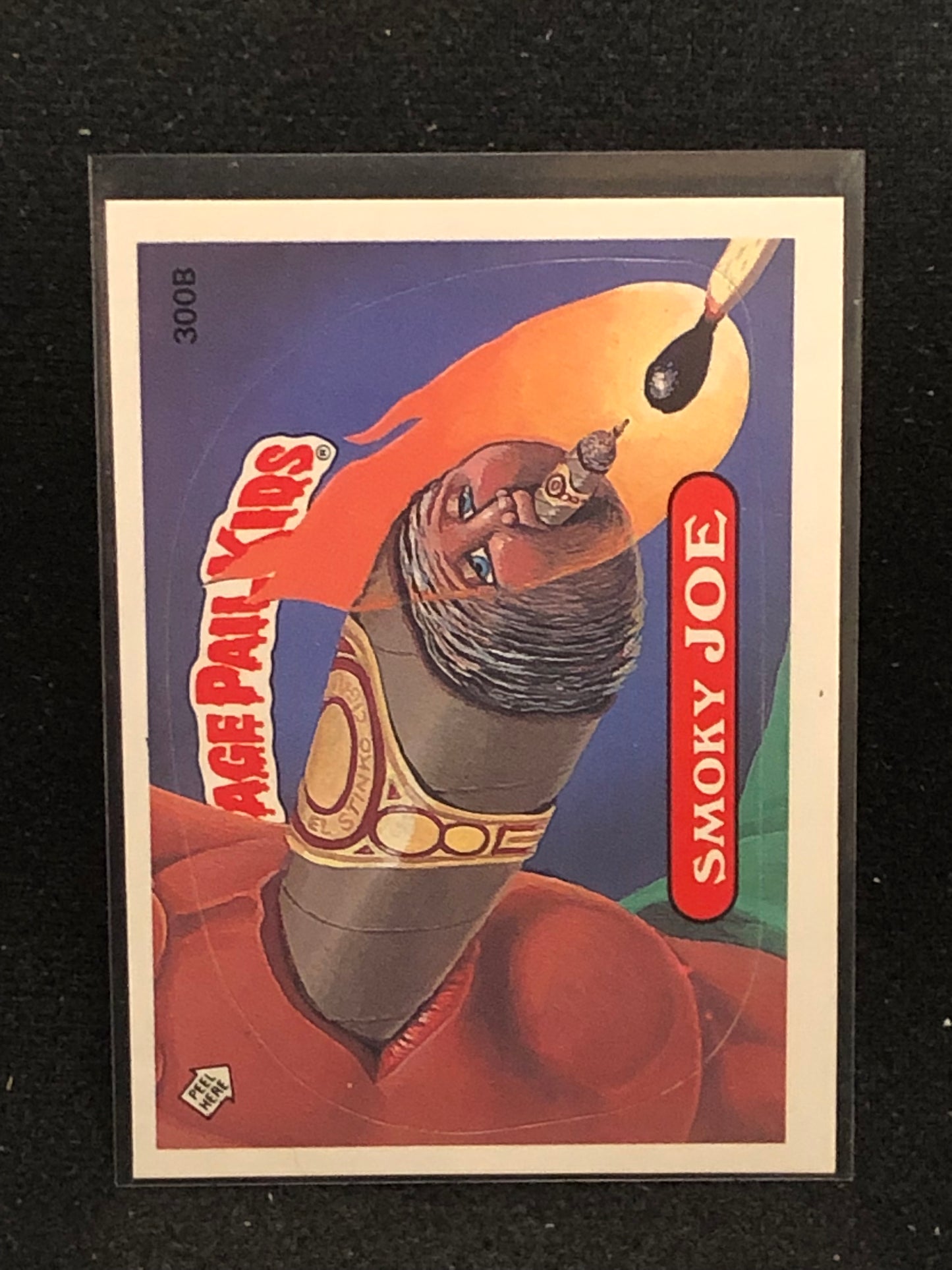 Garbage Pail Kids Original Series 8 (os8) 300b Smoky Joe