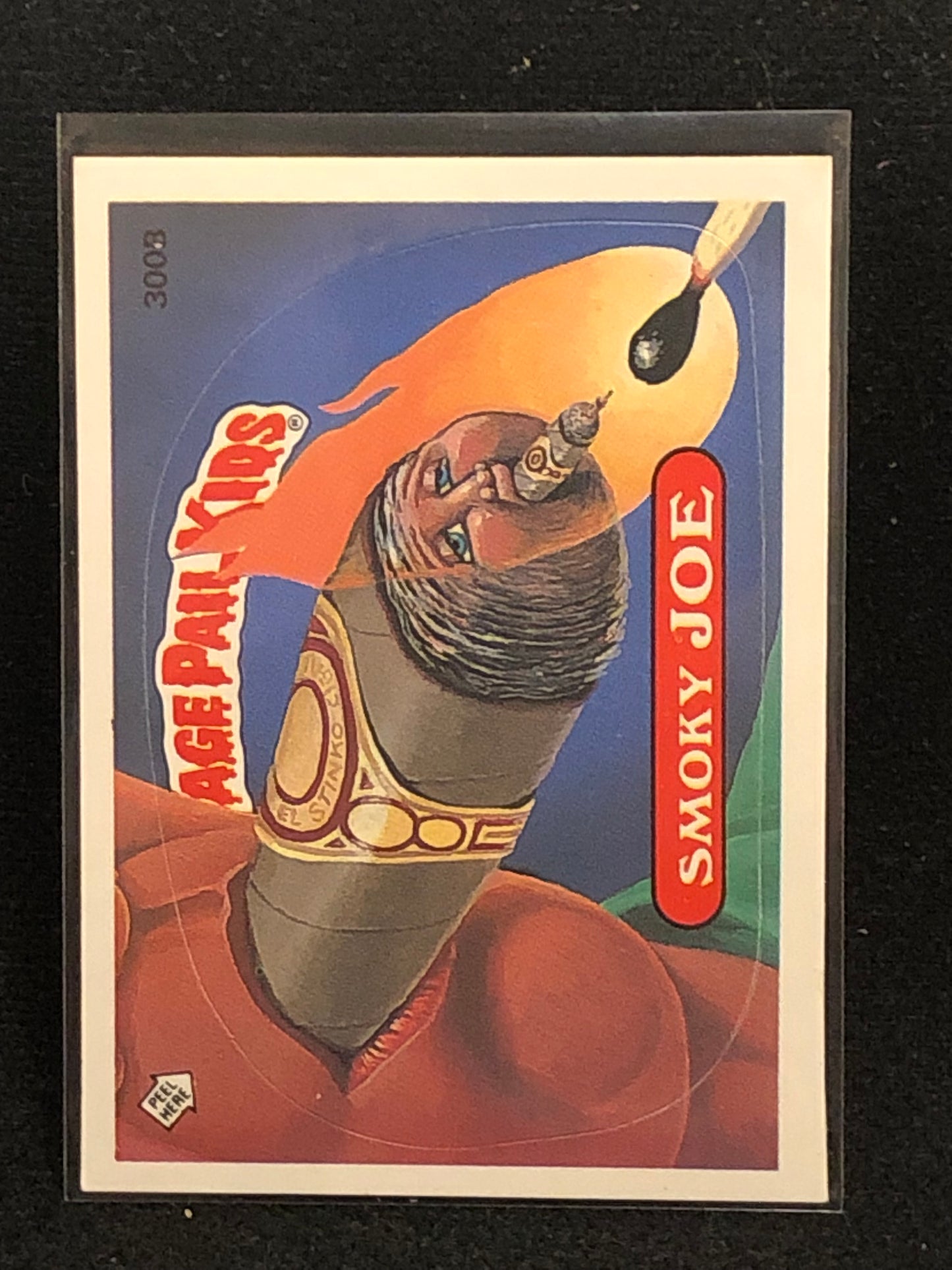 Garbage Pail Kids Original Series 8 (os8) 300b Smoky Joe