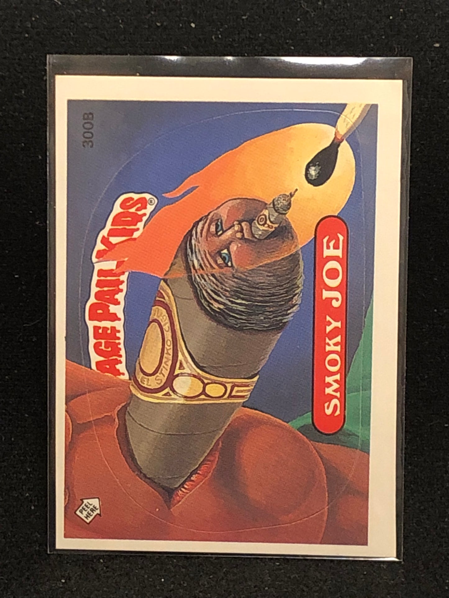 Garbage Pail Kids Original Series 8 (os8) 300b Smoky Joe