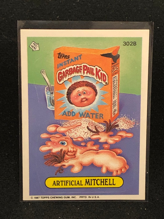 Garbage Pail Kids Original Series 8 (os8) 302b Artificial Mitchell