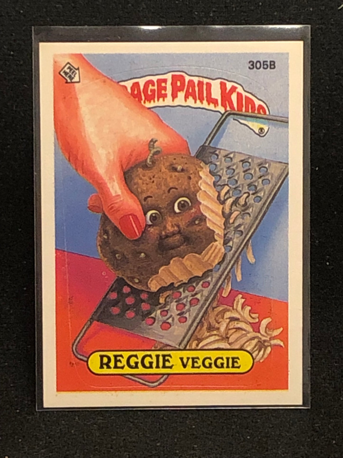 Garbage Pail Kids Original Series 8 (os8) 305b Reggie Veggie