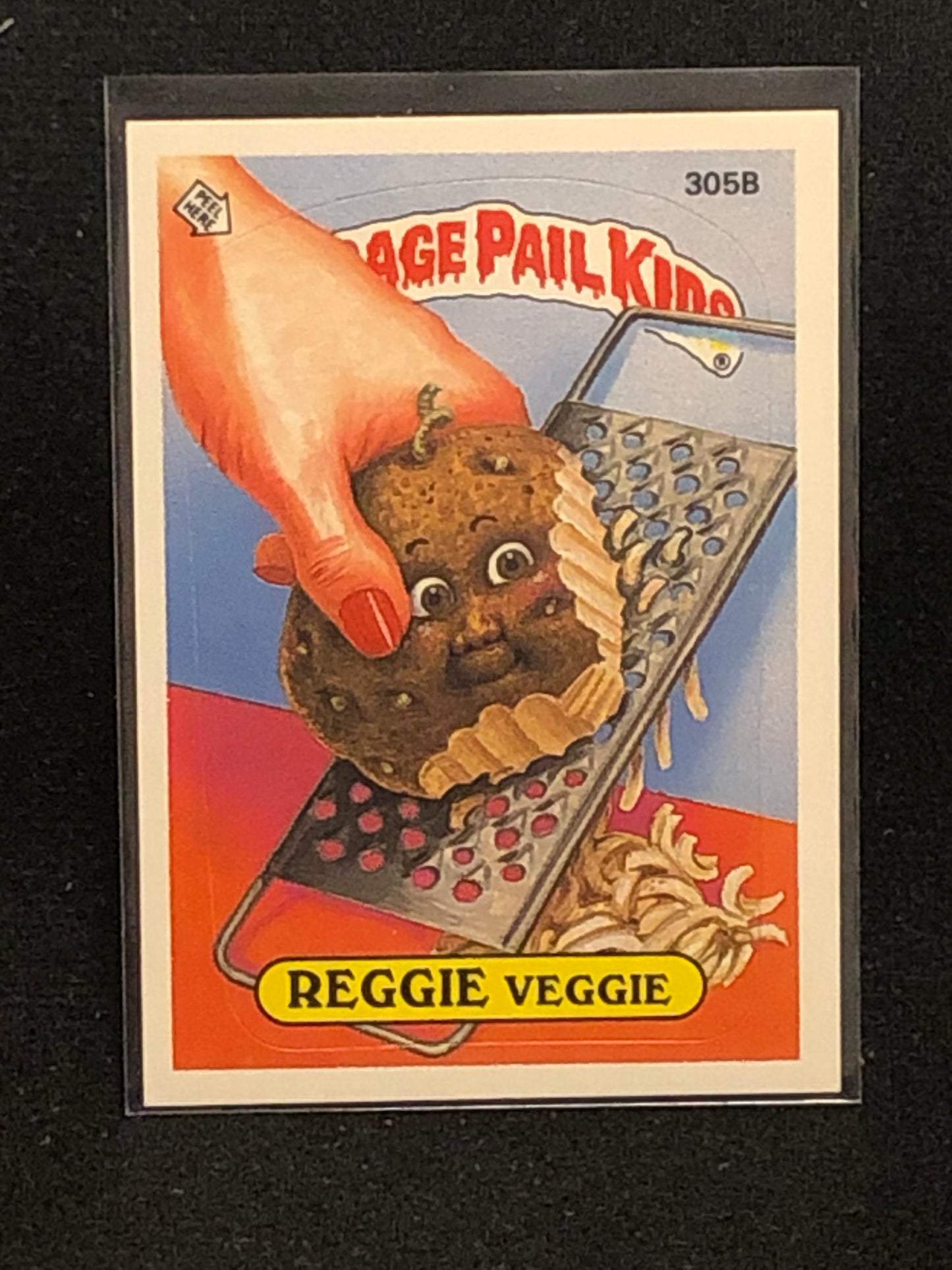 Garbage Pail Kids Original Series 8 (os8) 305b Reggie Veggie