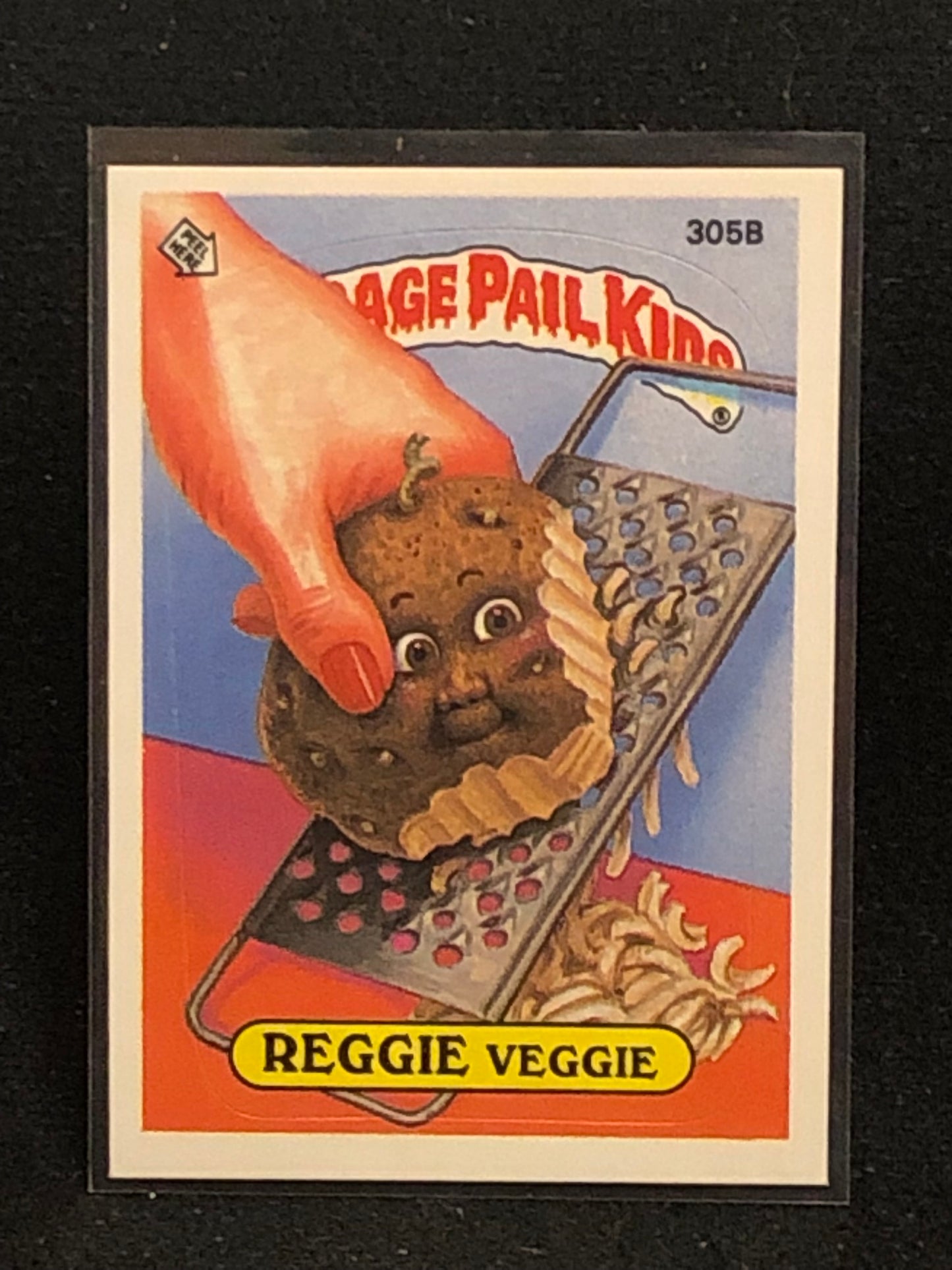 Garbage Pail Kids Original Series 8 (os8) 305b Reggie Veggie