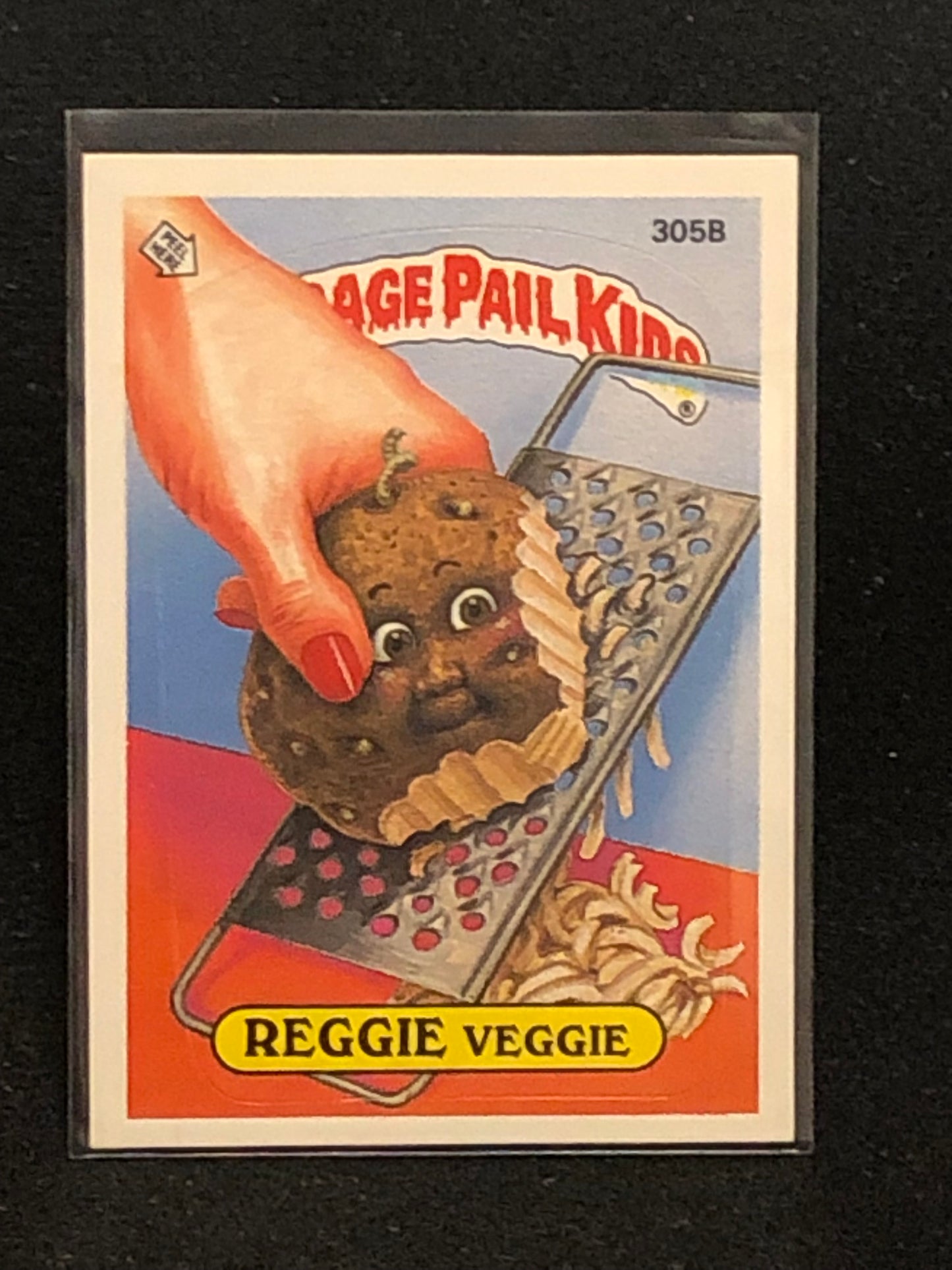 Garbage Pail Kids Original Series 8 (os8) 305b Reggie Veggie