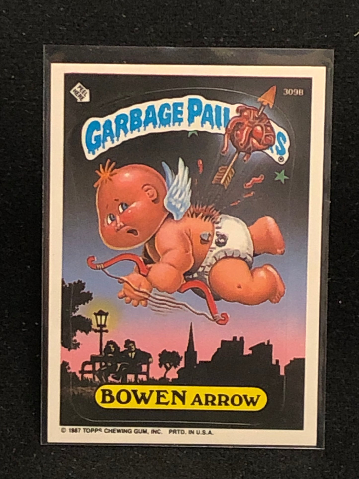 Garbage Pail Kids Original Series 8 (os8) 309b Bowen Arrow