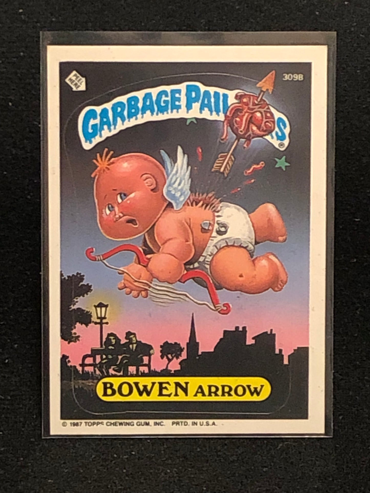 Garbage Pail Kids Original Series 8 (os8) 309b Bowen Arrow