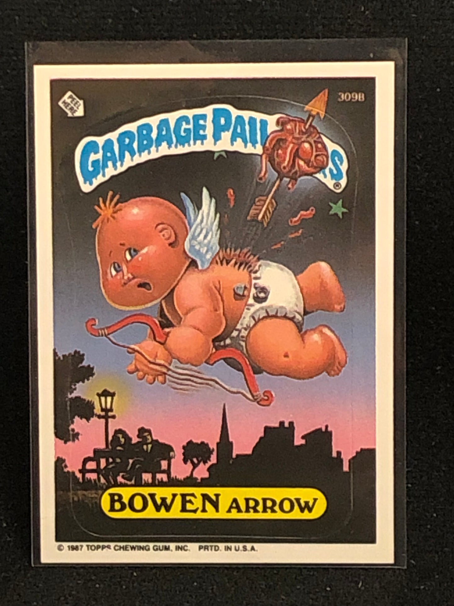 Garbage Pail Kids Original Series 8 (os8) 309b Bowen Arrow