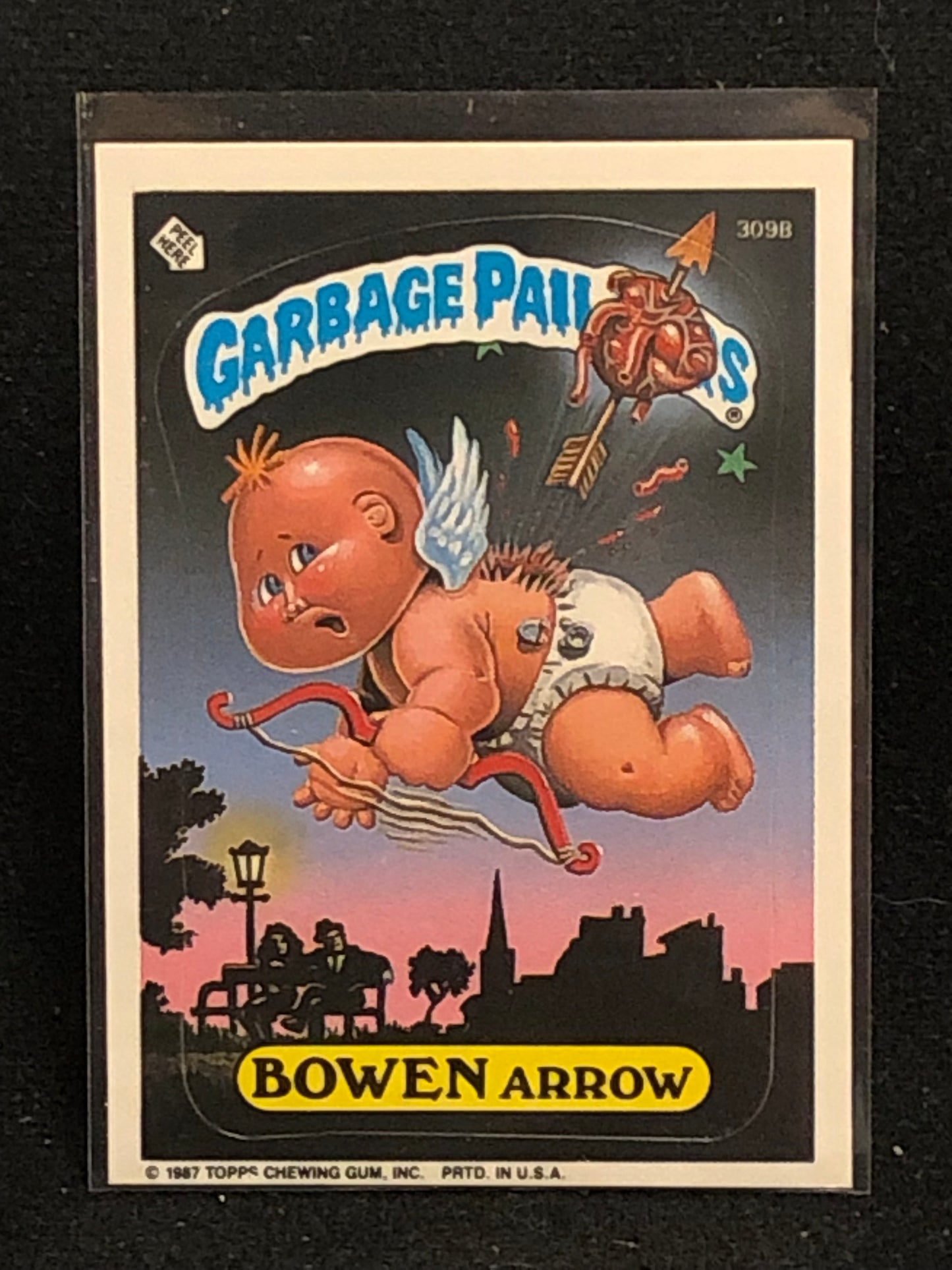 Garbage Pail Kids Original Series 8 (os8) 309b Bowen Arrow