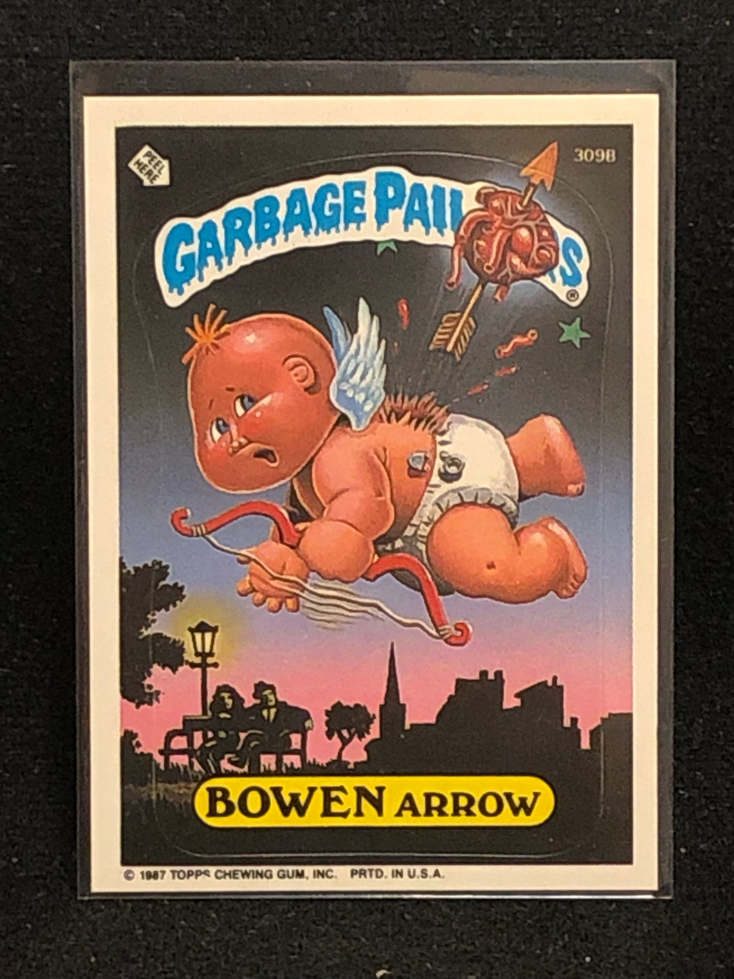 Garbage Pail Kids Original Series 8 (os8) 309b Bowen Arrow