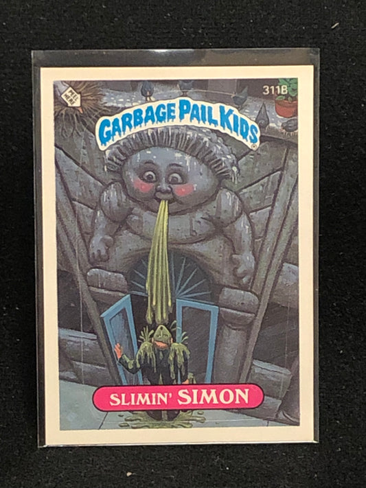 Garbage Pail Kids Original Series 8 (os8) 311b Slimin Simon