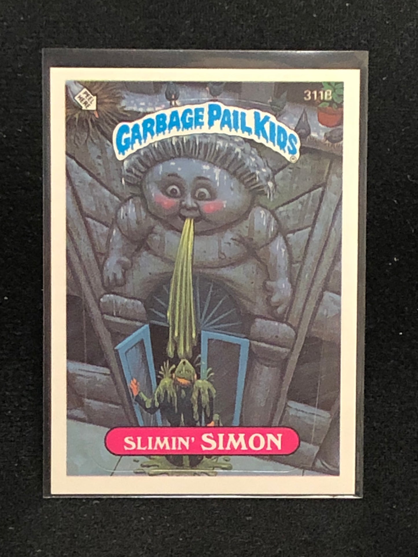 Garbage Pail Kids Original Series 8 (os8) 311b Slimin Simon