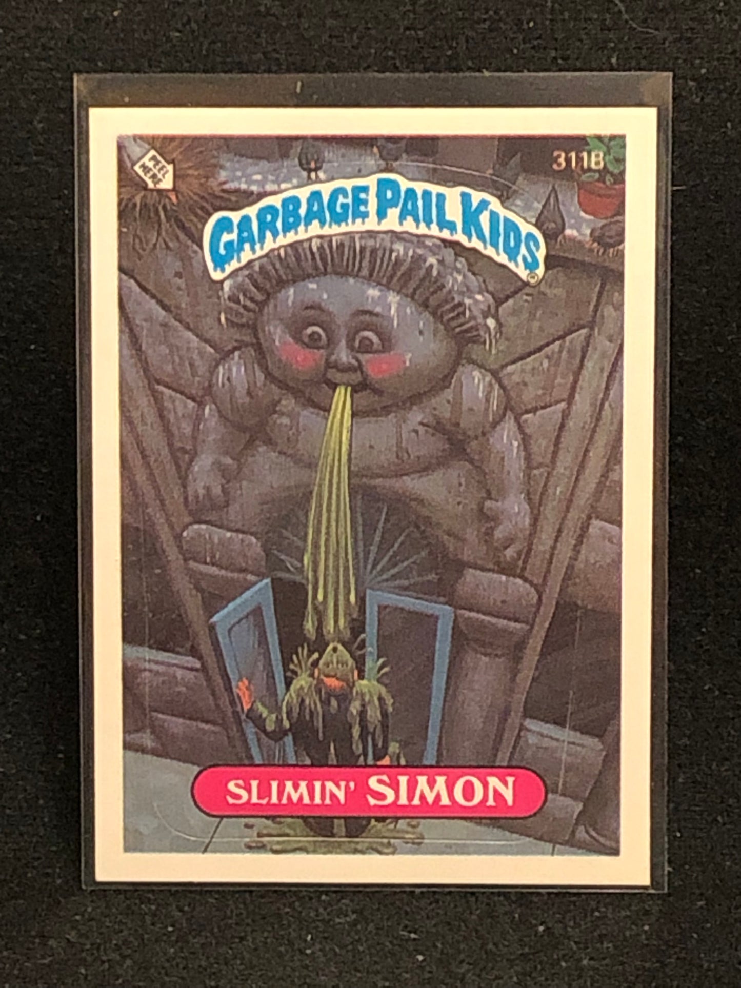 Garbage Pail Kids Original Series 8 (os8) 311b Slimin Simon