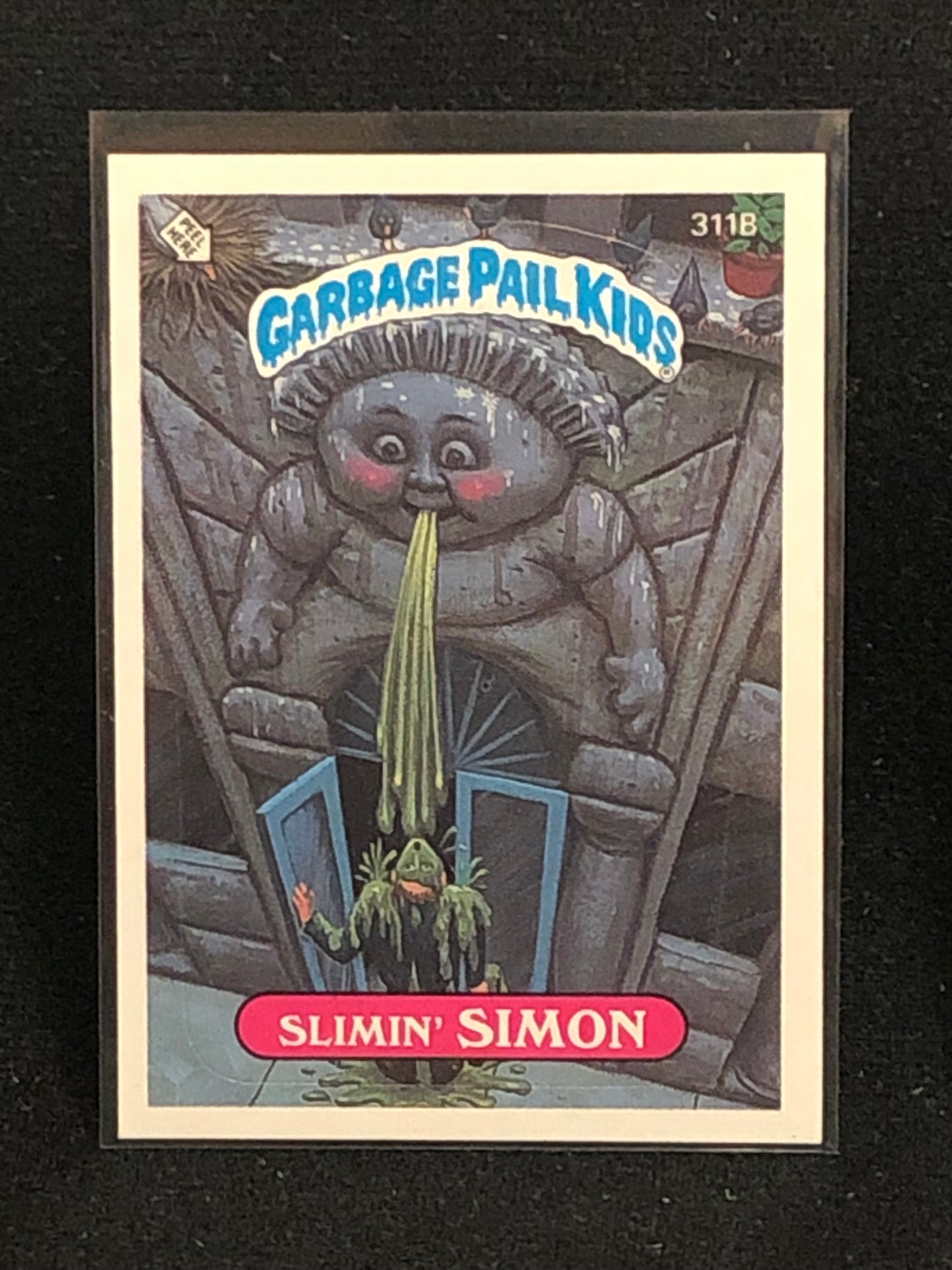 Garbage Pail Kids Original Series 8 (os8) 311b Slimin Simon