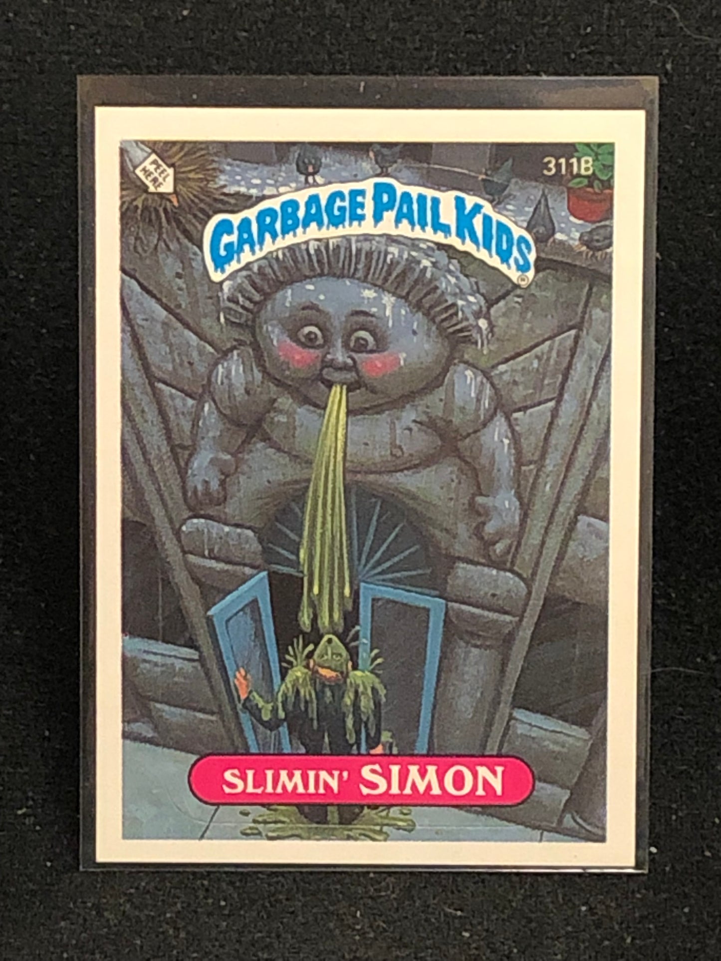 Garbage Pail Kids Original Series 8 (os8) 311b Slimin Simon