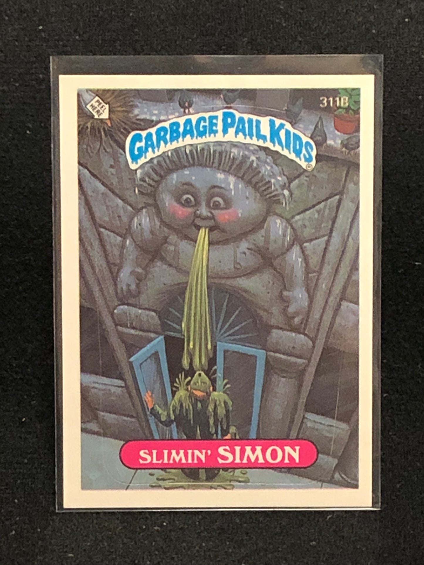 Garbage Pail Kids Original Series 8 (os8) 311b Slimin Simon