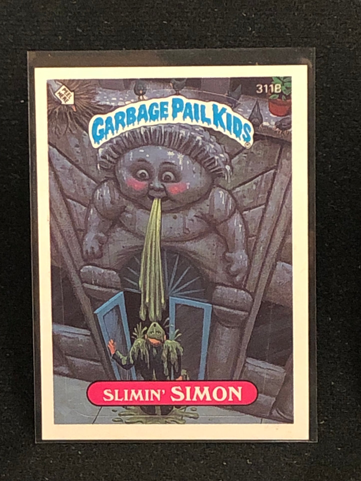 Garbage Pail Kids Original Series 8 (os8) 311b Slimin Simon