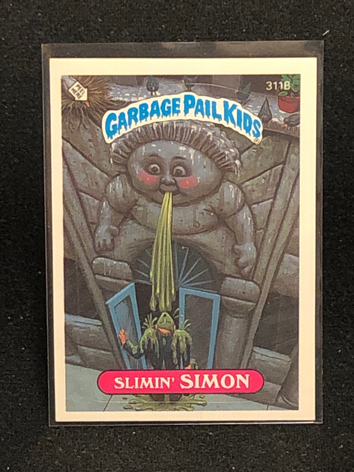 Garbage Pail Kids Original Series 8 (os8) 311b Slimin Simon