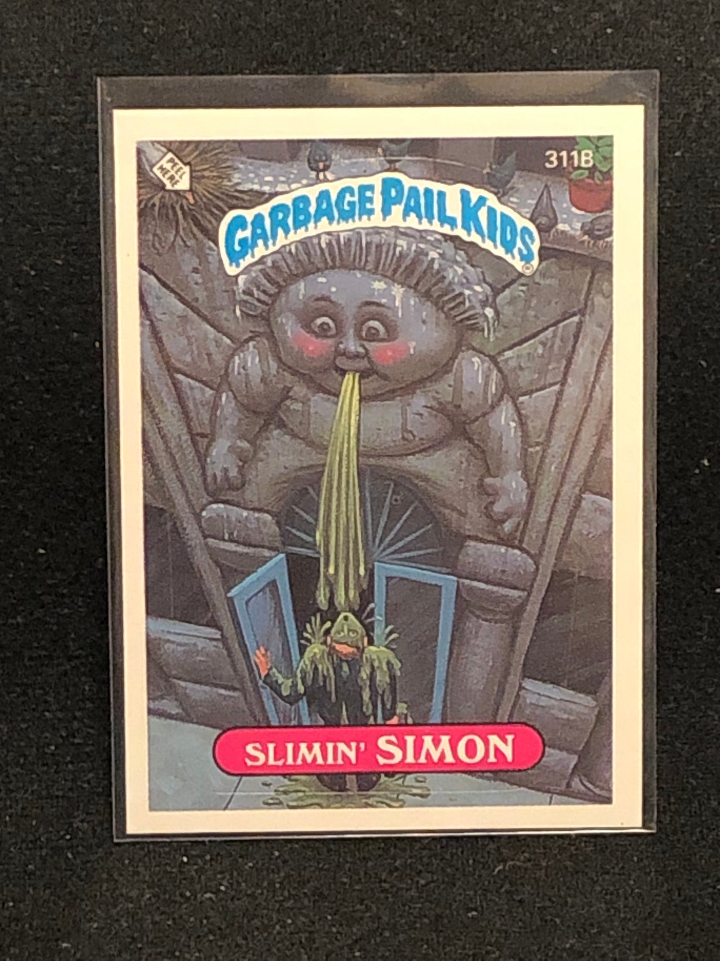 Garbage Pail Kids Original Series 8 (os8) 311b Slimin Simon