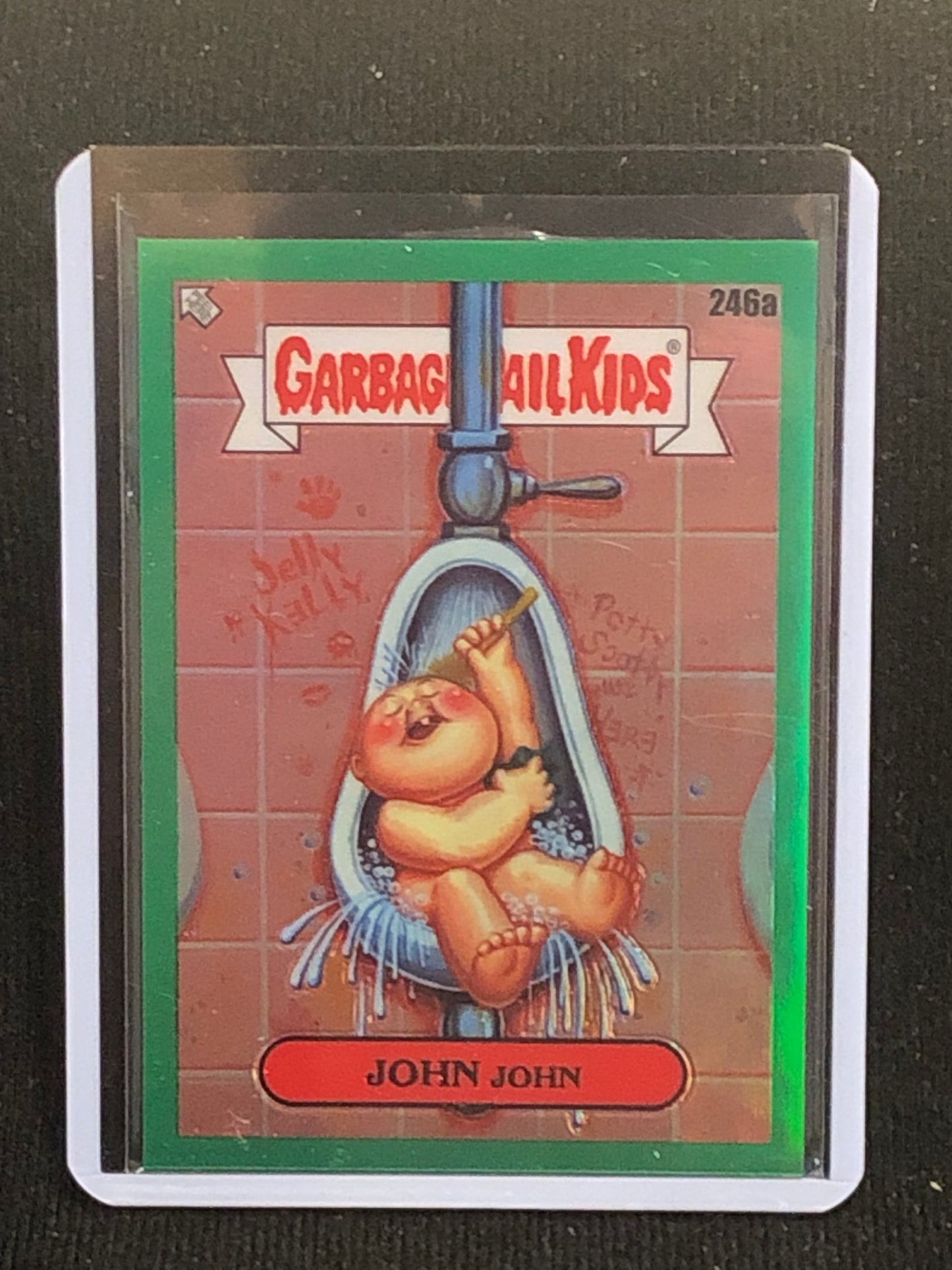 Garbage Pail Kids Chrome Series 6 U-PICK Green Parallel Singles