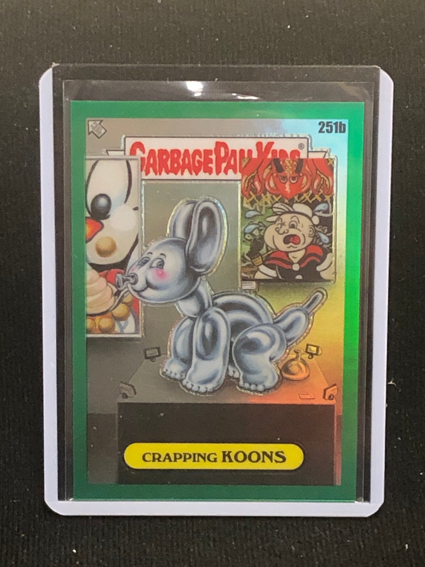 Garbage Pail Kids Chrome Series 6 U-PICK Green Parallel Singles