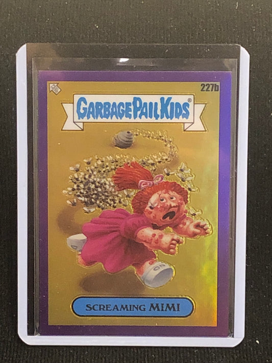 Garbage Pail Kids Chrome Series 6 U-PICK Purple Parallel Singles