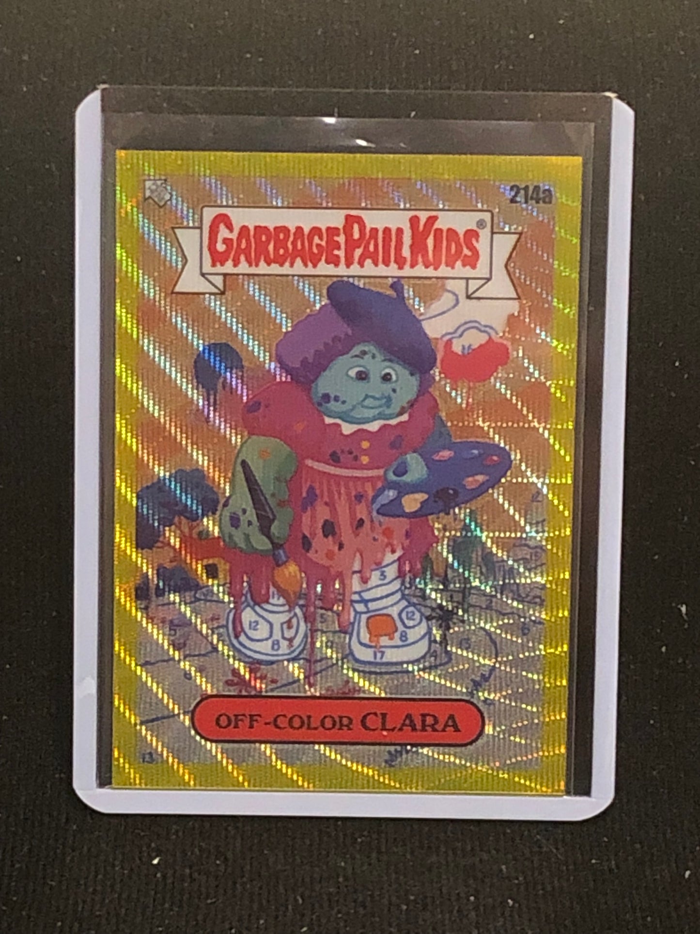 Garbage Pail Kids Chrome Series 6 U-PICK Yellow Wave Singles