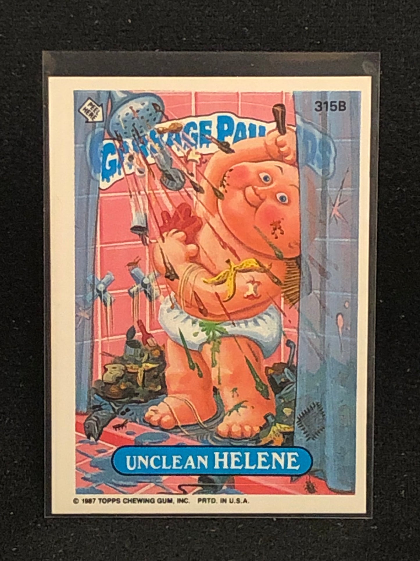 Garbage Pail Kids Original Series 8 (os8) 315b Unclean Helene