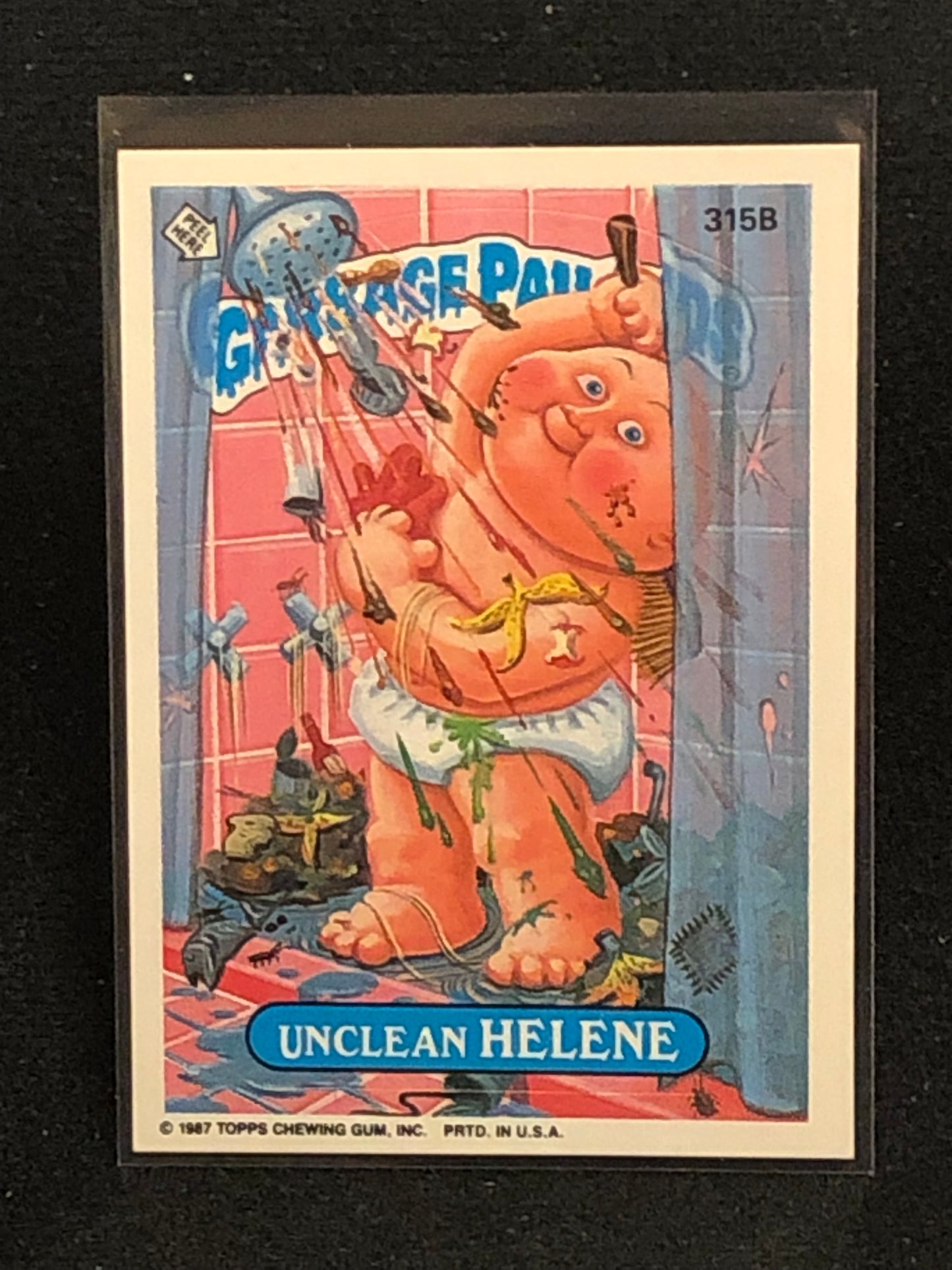 Garbage Pail Kids Original Series 8 (os8) 315b Unclean Helene