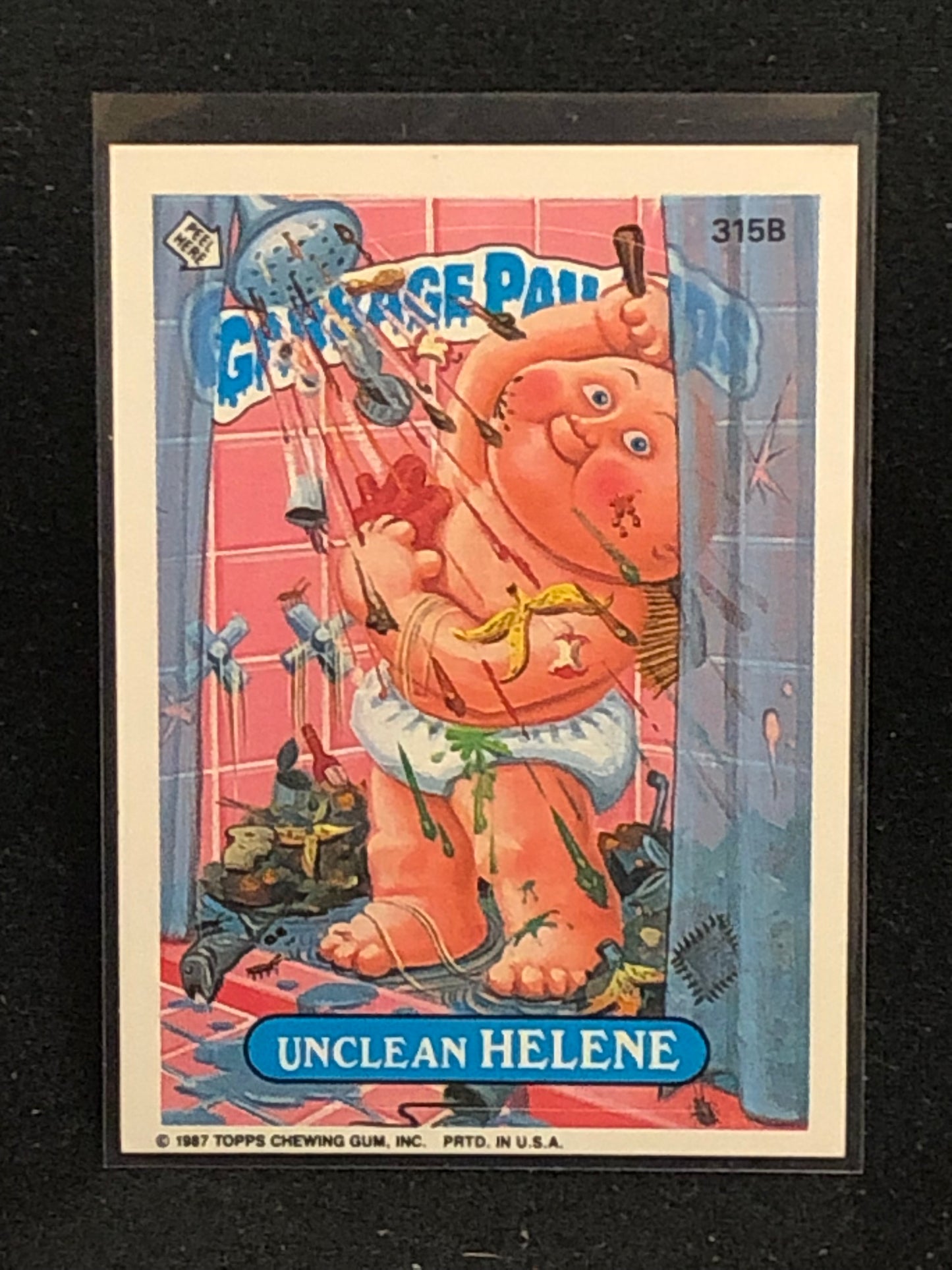 Garbage Pail Kids Original Series 8 (os8) 315b Unclean Helene