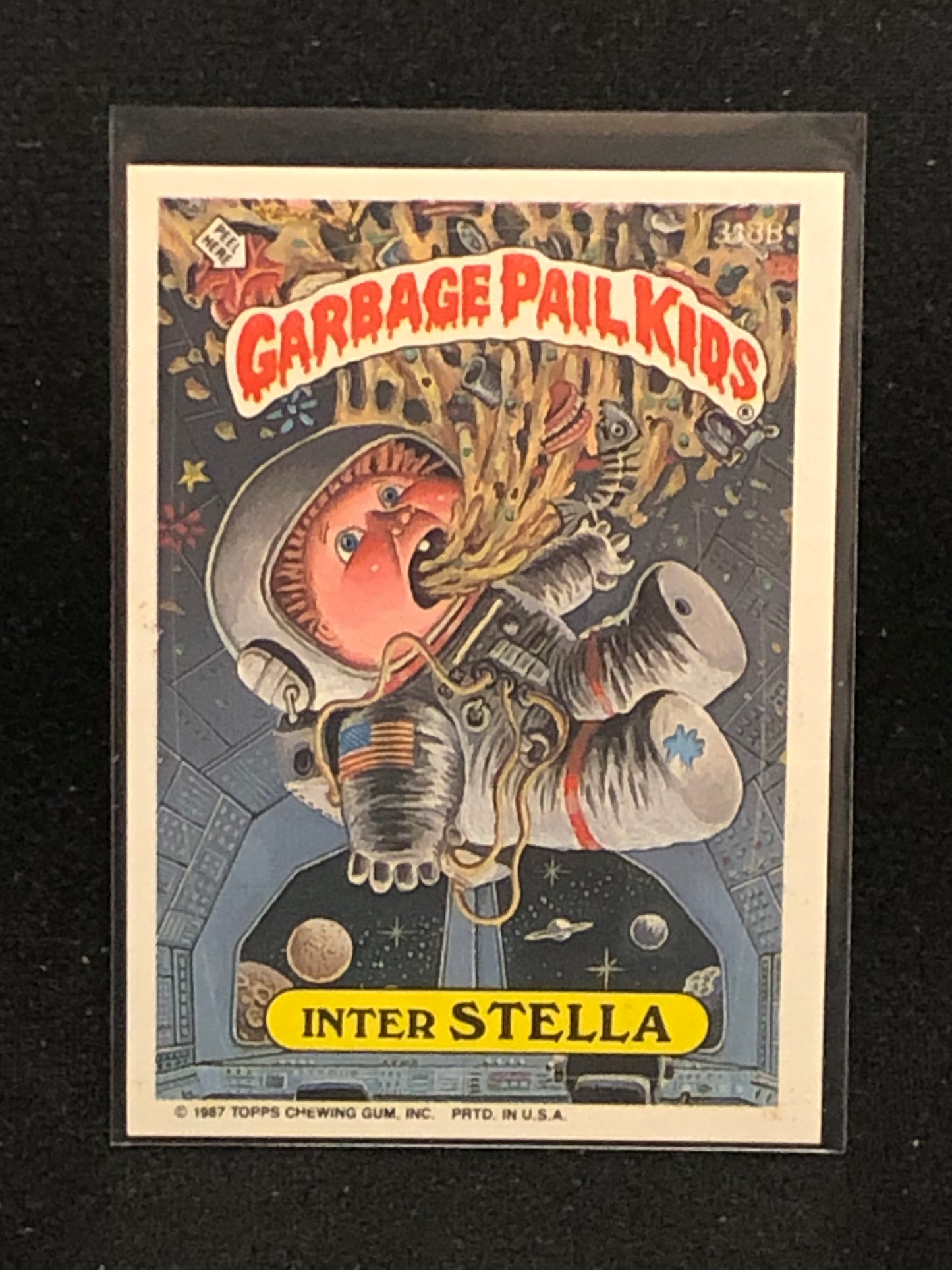 Garbage Pail Kids Original Series 8 (os8) 318b Inter Stella