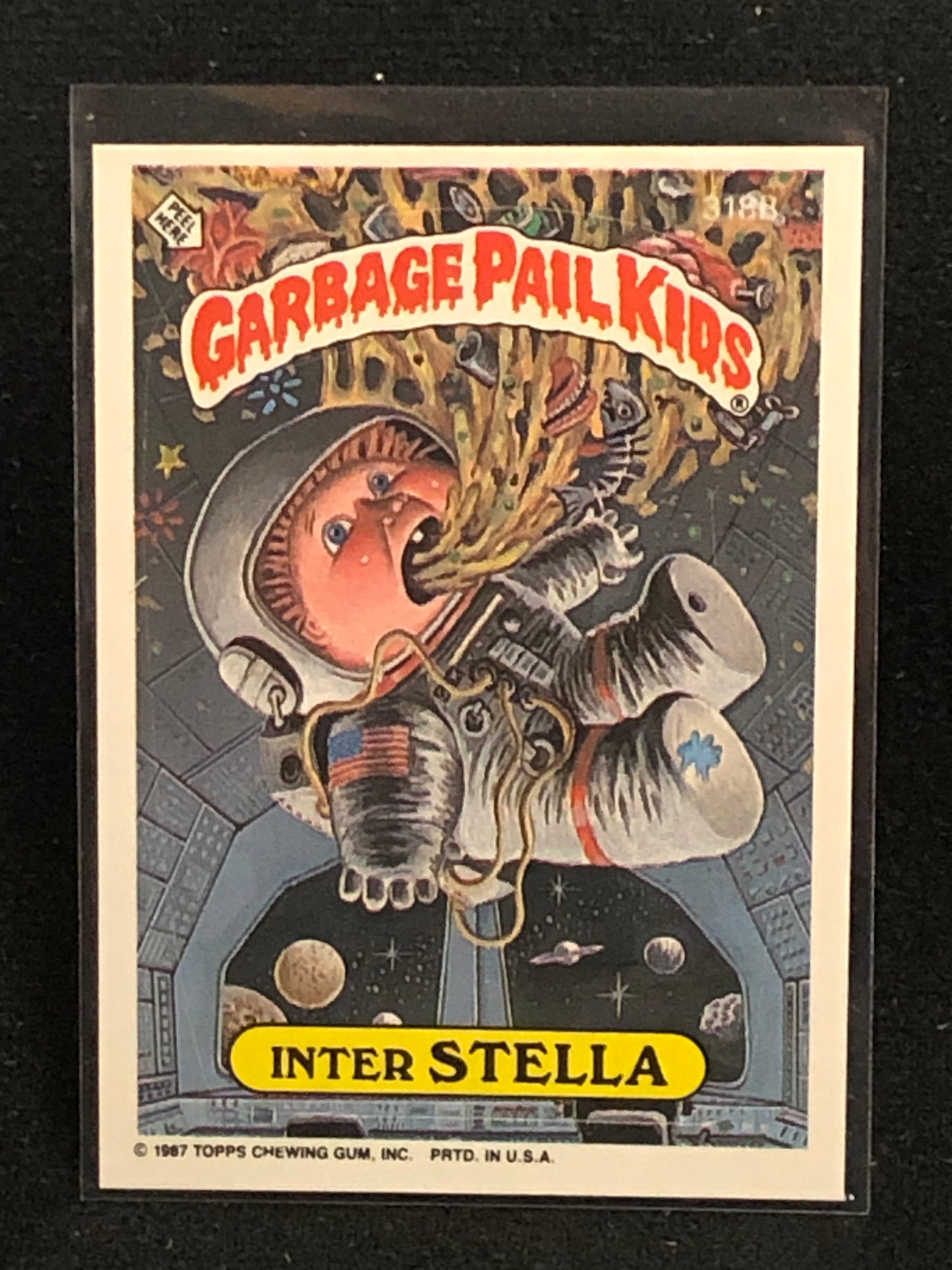 Garbage Pail Kids Original Series 8 (os8) 318b Inter Stella