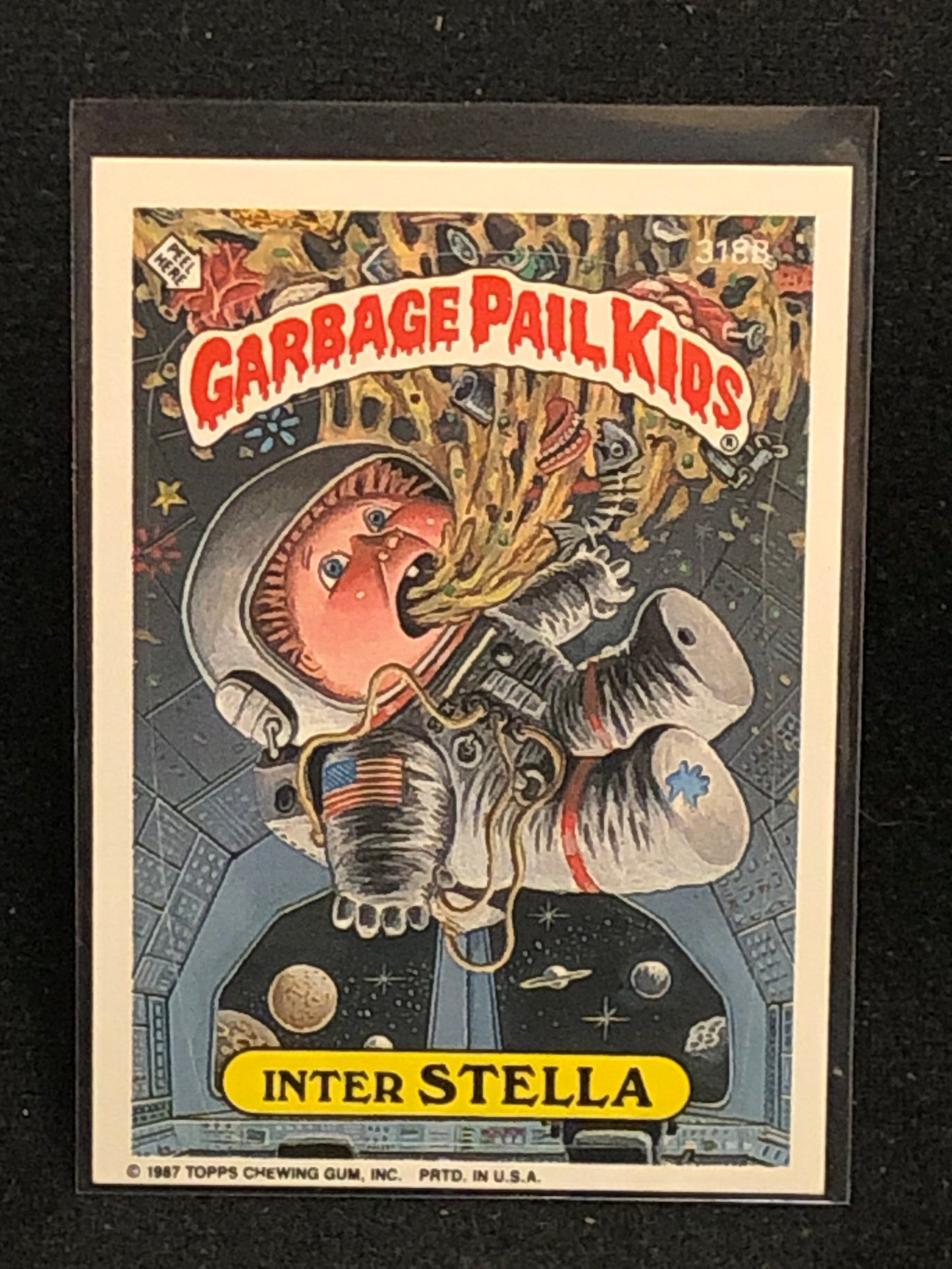 Garbage Pail Kids Original Series 8 (os8) 318b Inter Stella