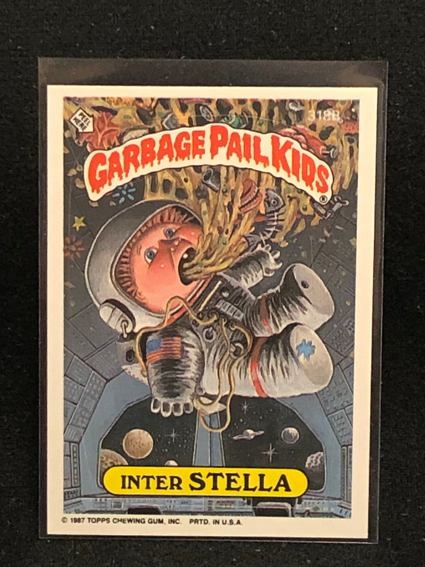 Garbage Pail Kids Original Series 8 (os8) 318b Inter Stella