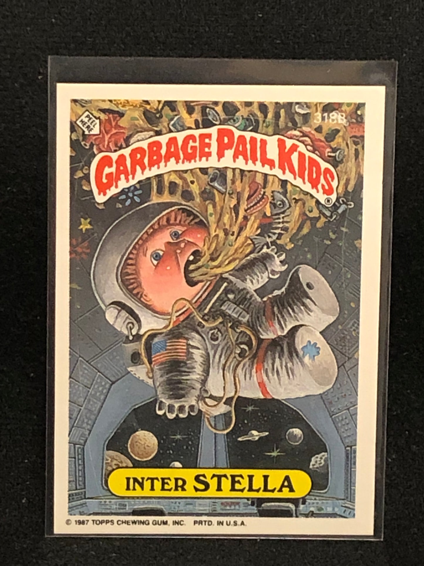 Garbage Pail Kids Original Series 8 (os8) 318b Inter Stella