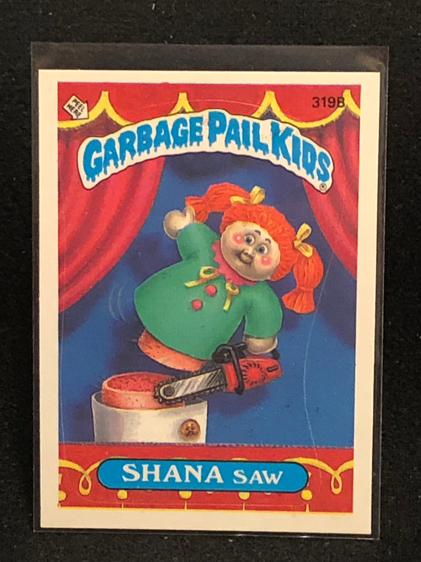 Garbage Pail Kids Original Series 8 (os8) 319b Shana Saw