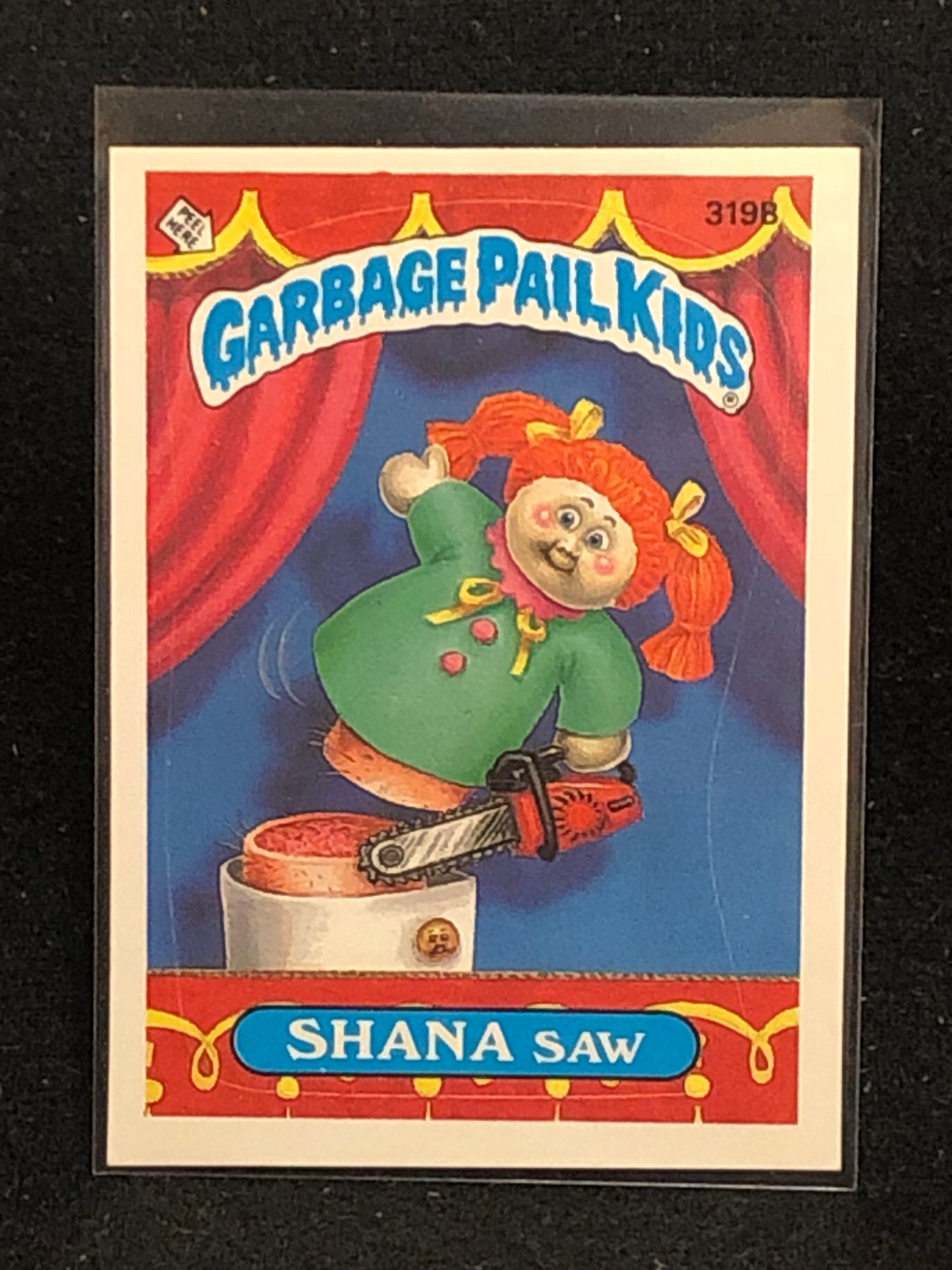 Garbage Pail Kids Original Series 8 (os8) 319b Shana Saw