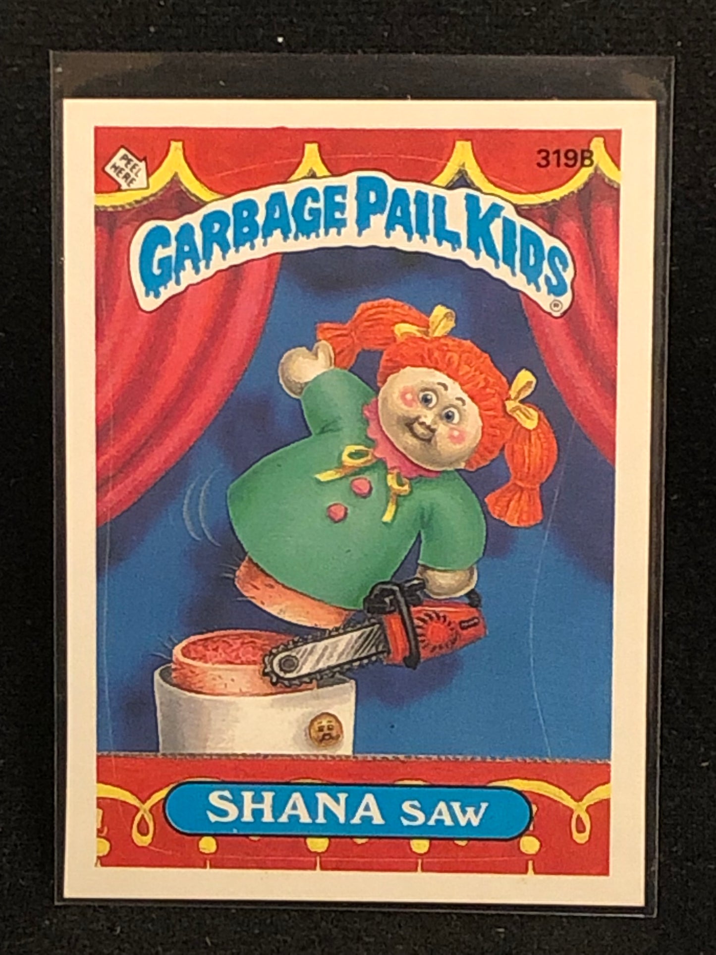 Garbage Pail Kids Original Series 8 (os8) 319b Shana Saw