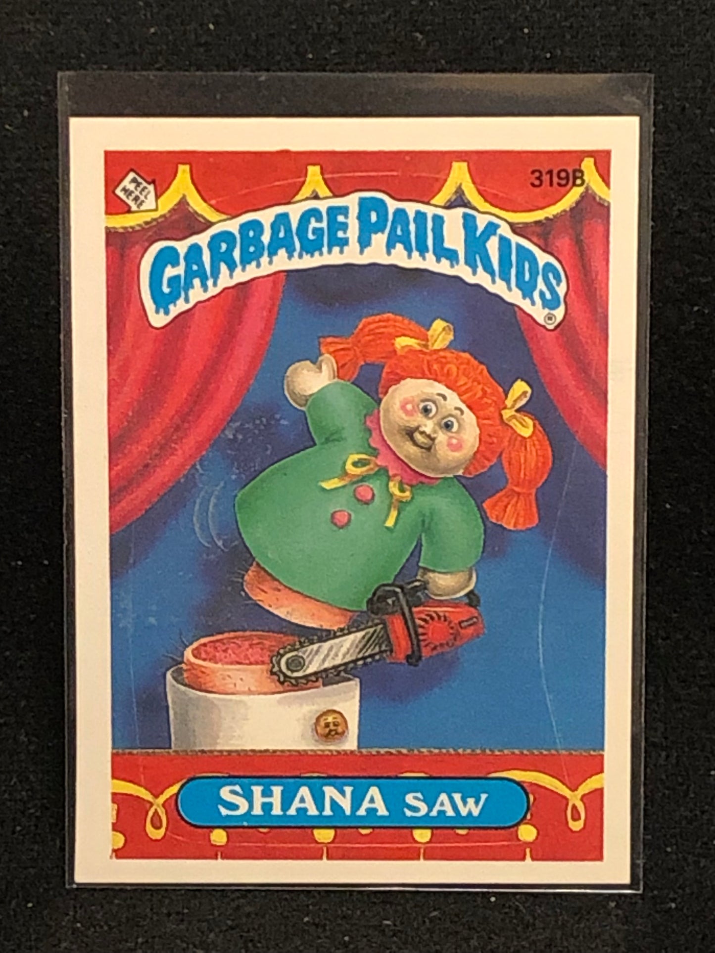 Garbage Pail Kids Original Series 8 (os8) 319b Shana Saw